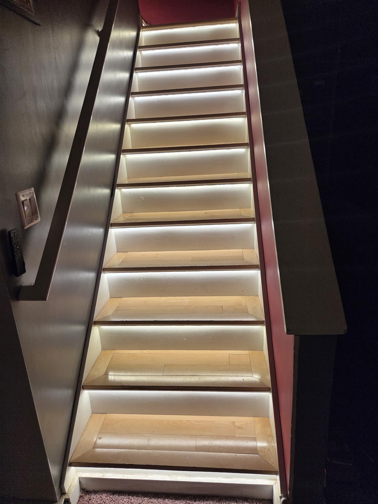 Motion Triggered LED Stair Lights Indoor, 40