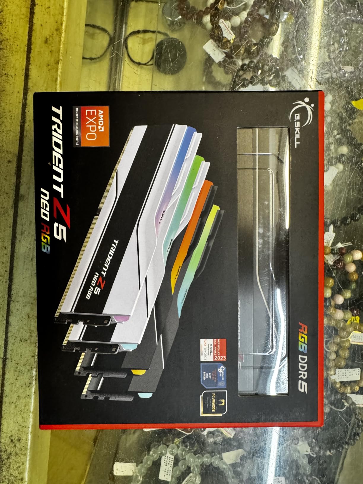 G.SKILL Trident Z5 Neo RGB Series DDR5 RAM (AMD EXPO & Intel XMP 3.0) 128GB (2x64GB) 6000MT/s CL32-44-44-96 1.40V Desktop Computer Memory U-DIMM - Matte Black (F5-6000J3244G64GX2-TZ5NR) customer photo 2