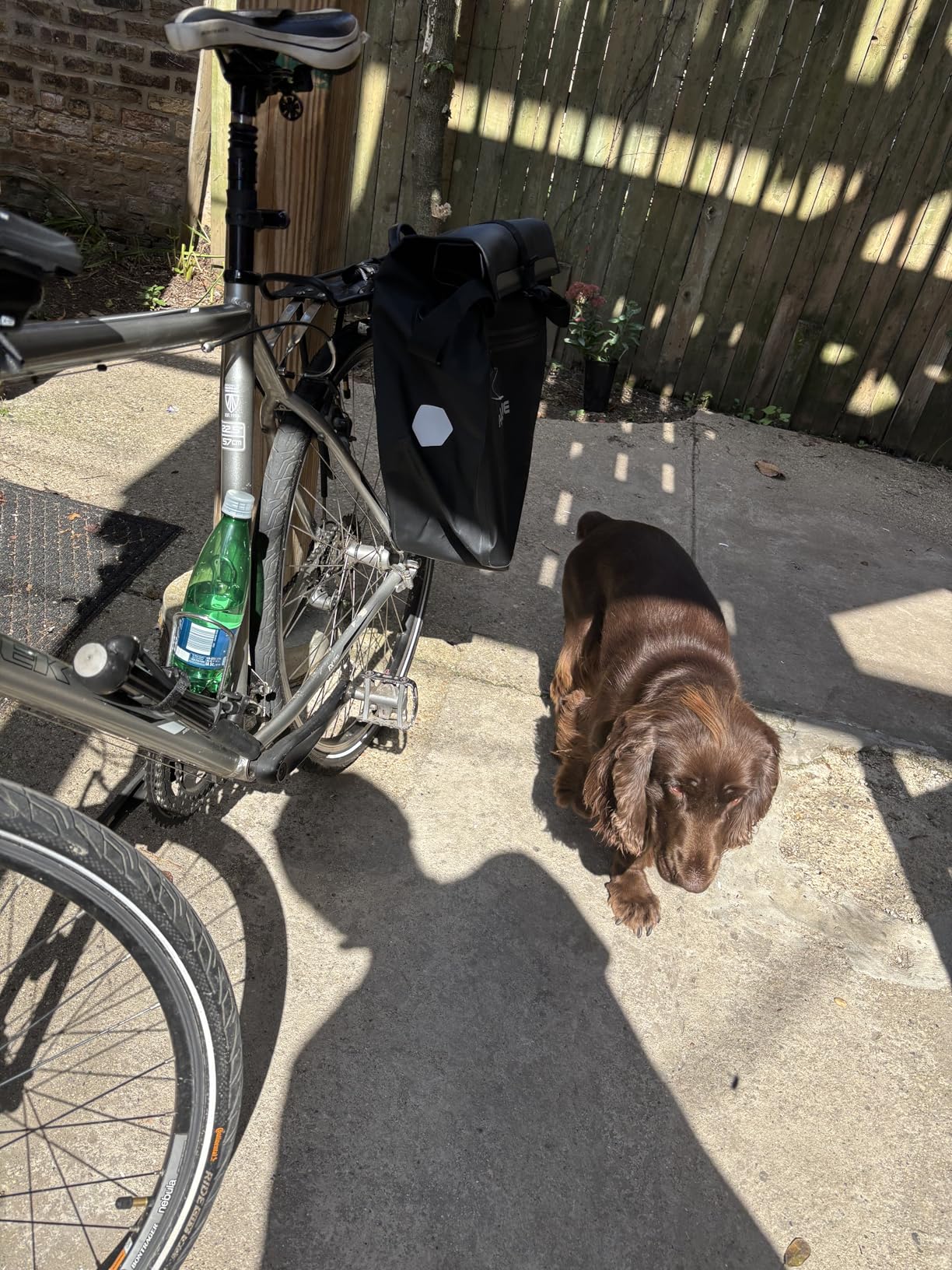 Hycline Waterproof Bike Panniers Bag: Bicycle Rear Rack Bags 28L Large Capacity with Dual Carrying Handle and Shoulder Strap for Commuting Cycling Traveling Touring Shopping customer photo 1