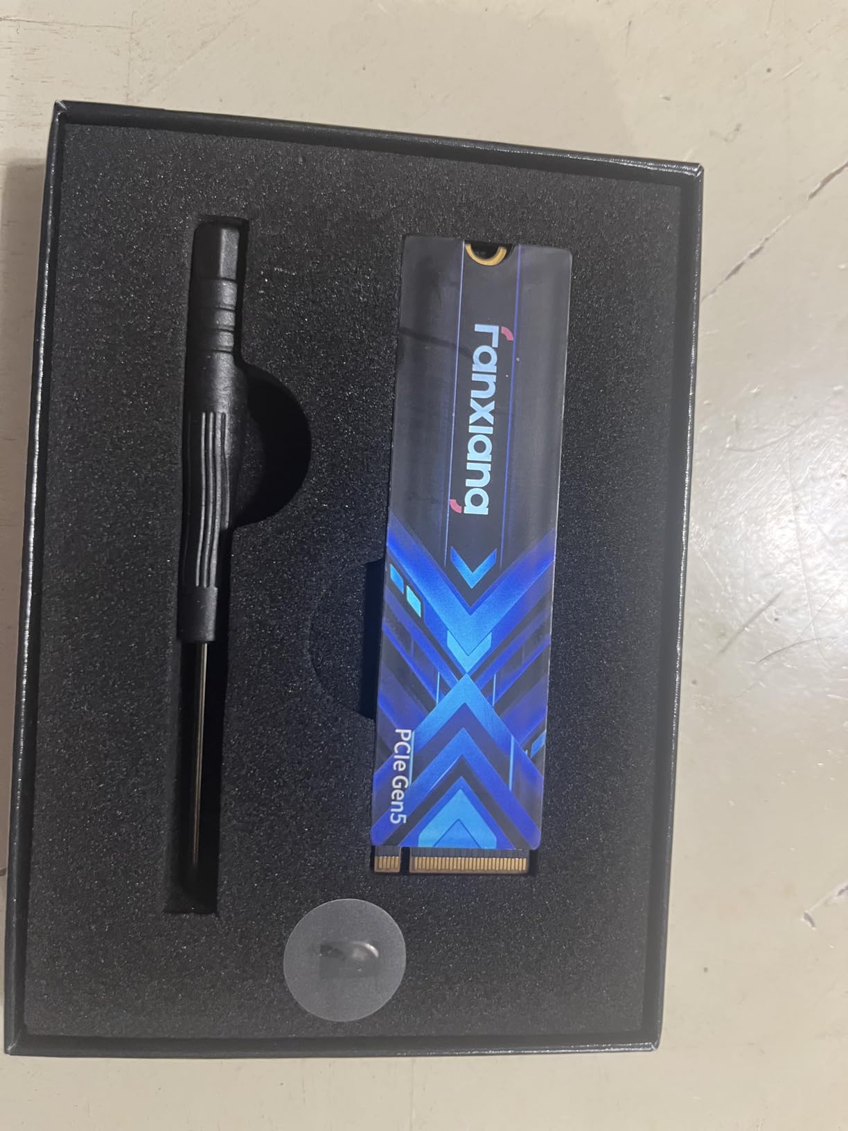 fanxiang 2TB PCIe 5.0 x4 NVMe M.2 SSD, Up to 14000 MB/s, DRAM Cache and SLC NAND, High Performance Solid State Drive for AI Applications, Gaming, PC, Laptop customer photo 2
