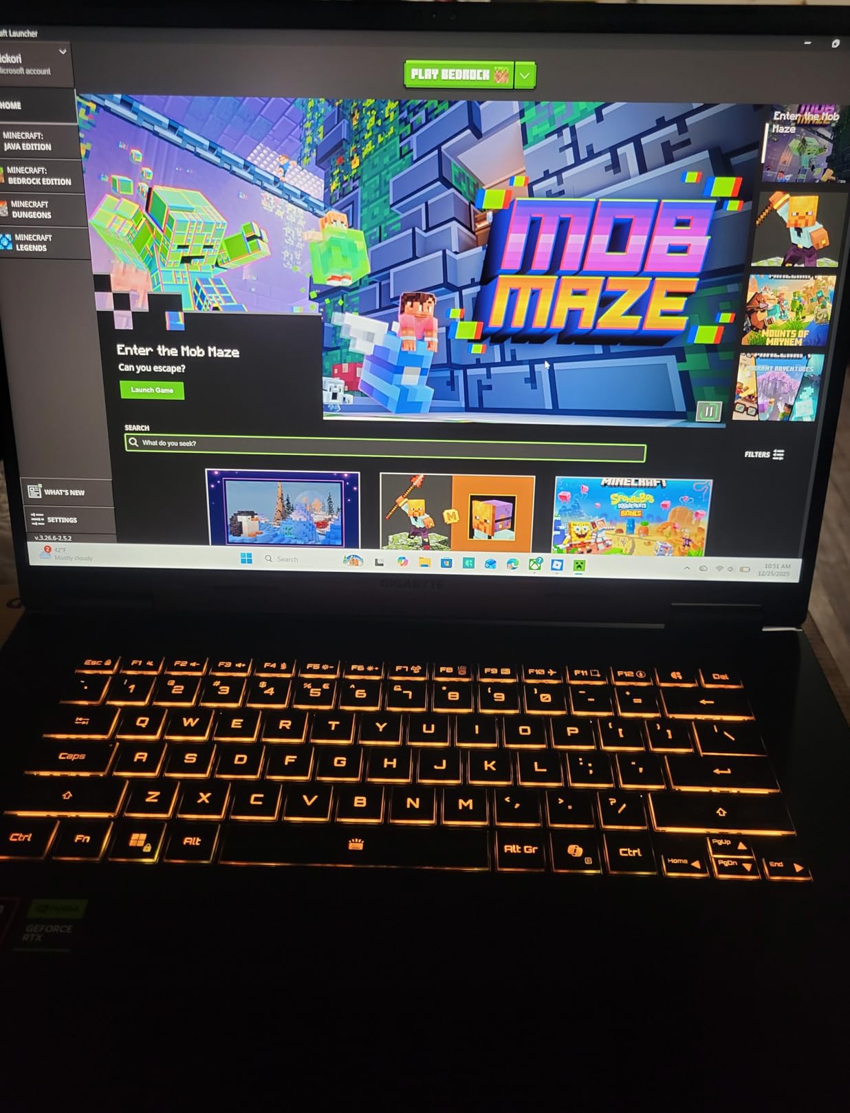 Gaming A16 Gaming Laptop - 165Hz 1920x1200 WUXGA - NVIDIA GeForce RTX 5060 - AMD Ryzen 7 260-1TB SSD with 16GB DDR5 RAM - Windows 11 Home AD Gaming A16 3VHK3US894SH customer photo 1