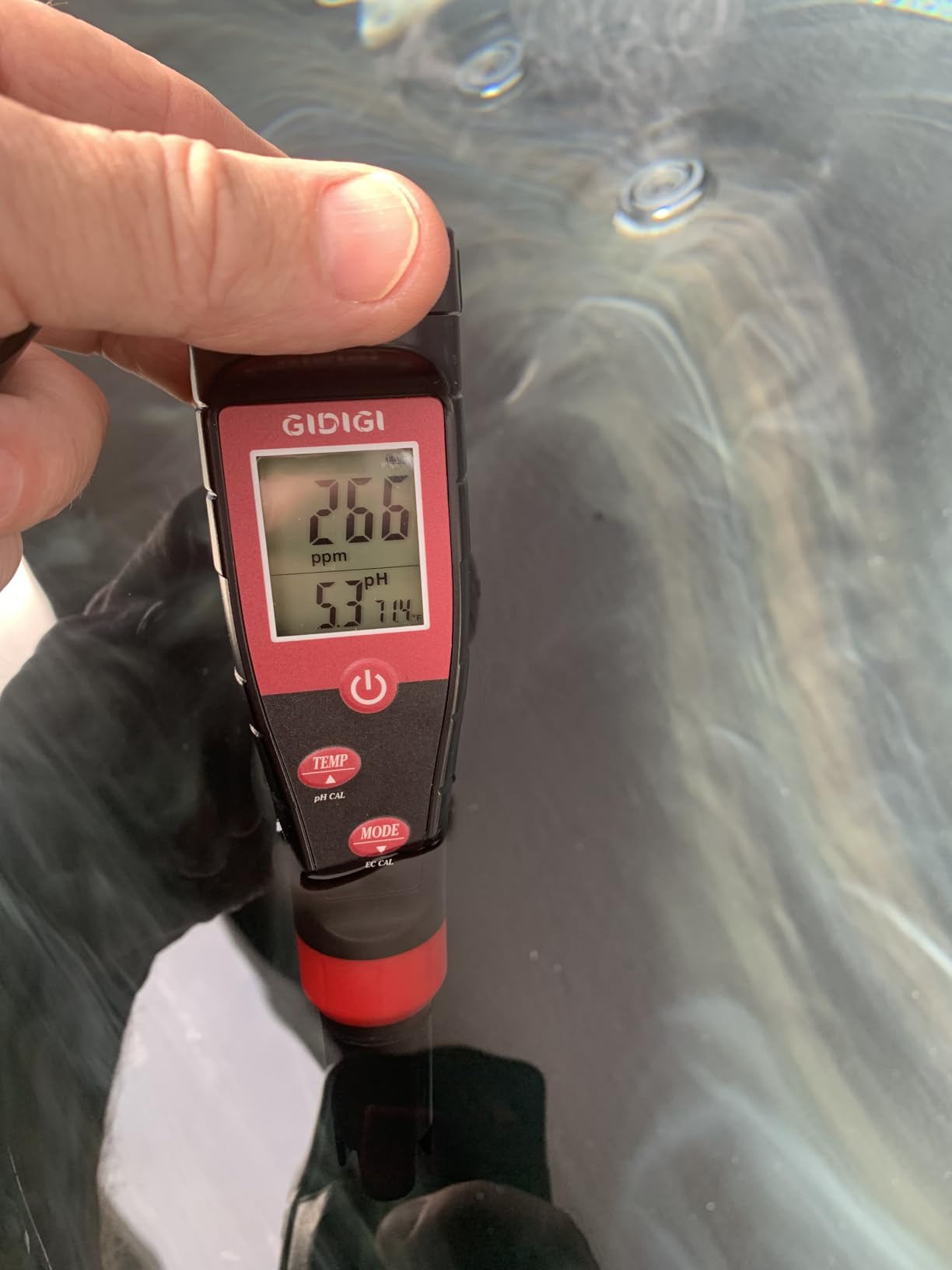 Digital pH Tester for Water, pH Meter for Hydroponic Water, TDS Tester EC PPM Test for Plant Nutrients, 4-in-1 Meter for Conductivity, pH Pen for Drinking Water, DWC, Indoor Plants customer photo 1