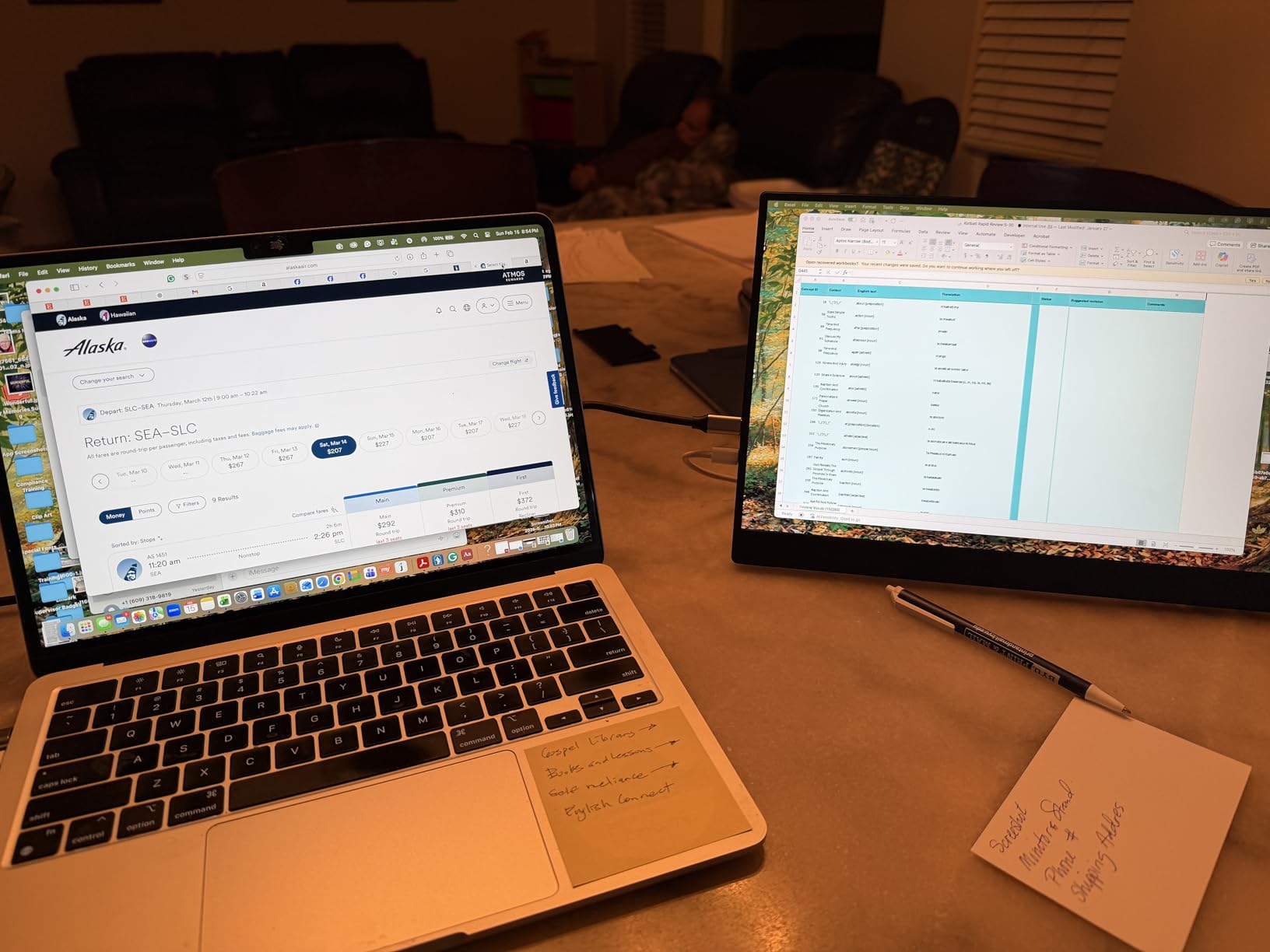 Portable Monitor Touchscreen 15.6 inch 1080P FHD 90% sRGB 60Hz, Travel Monitor for Laptop MacBook Surface PC Xbox PS5, HDMI USB-C VESA Compatible Built-in Speaker customer photo 2