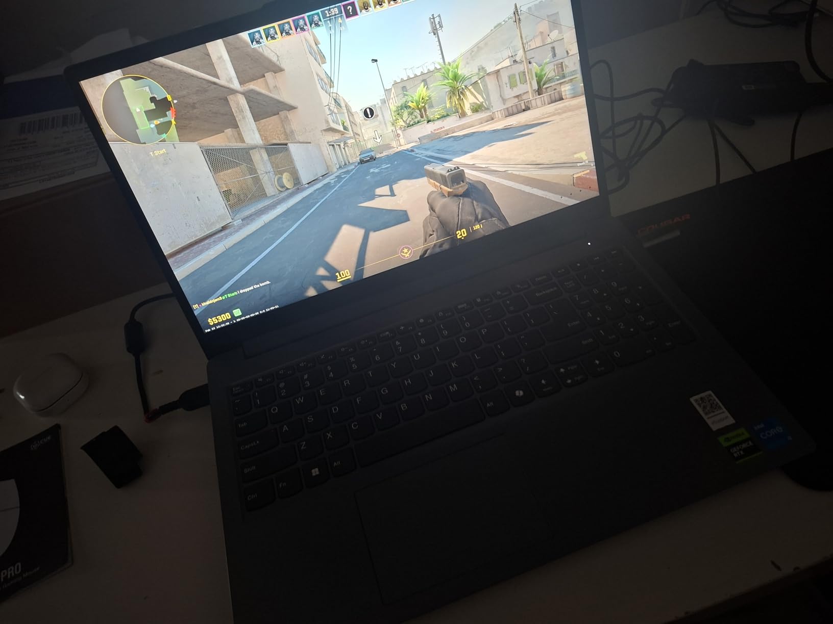 Lenovo LOQ Essential - AI-Powered Student Gaming Laptop - Intel Core i5-12450HX - 15.6 FHD IPS Display - 144Hz Refresh Rate - NVIDIA GeForce RTX 4050 - 8GB Memory - 512GB SSD Storage customer photo 1