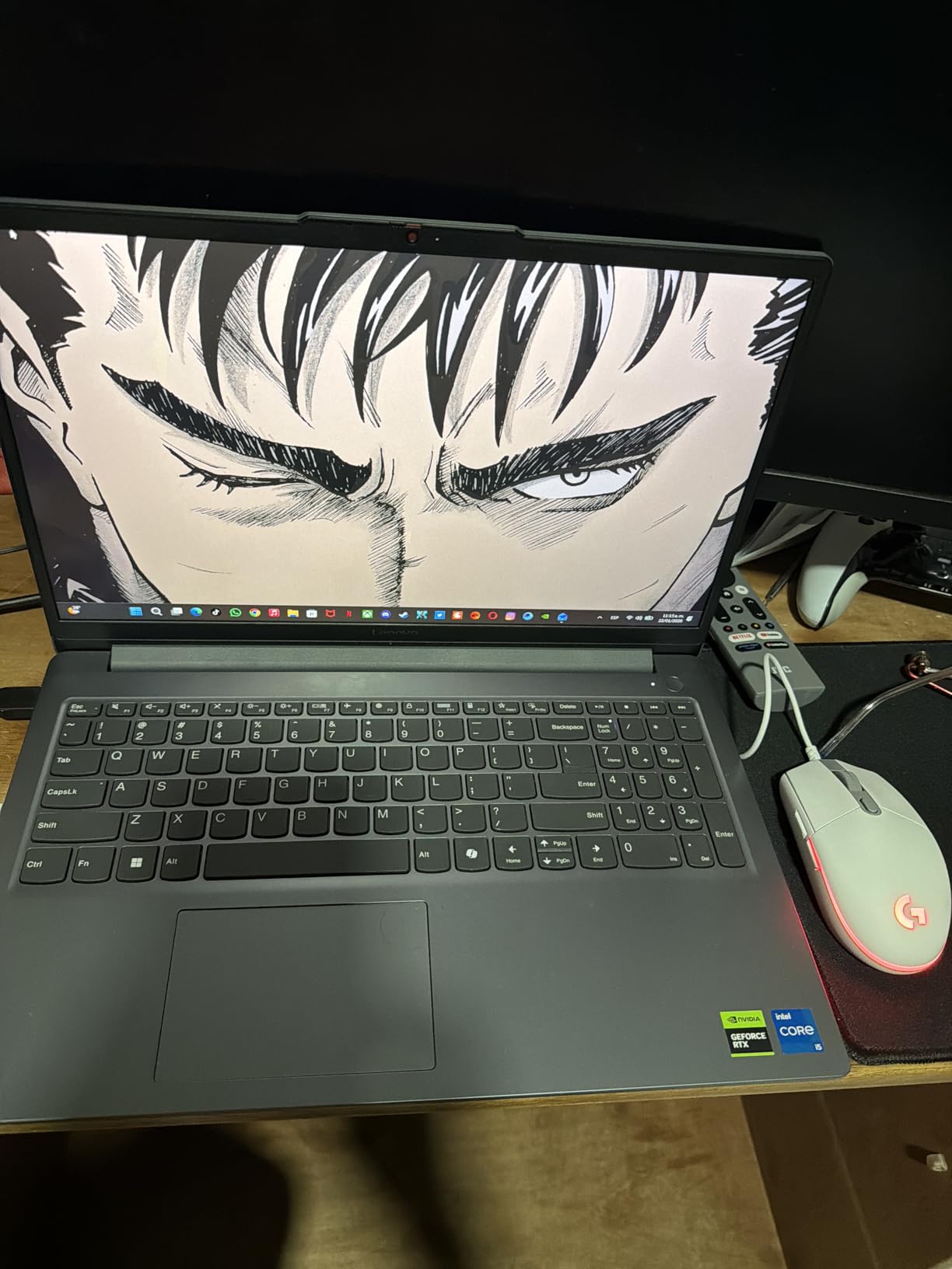 Lenovo LOQ Essential - AI-Powered Student Gaming Laptop - Intel Core i5-12450HX - 15.6 FHD IPS Display - 144Hz Refresh Rate - NVIDIA GeForce RTX 4050 - 8GB Memory - 512GB SSD Storage customer photo 2