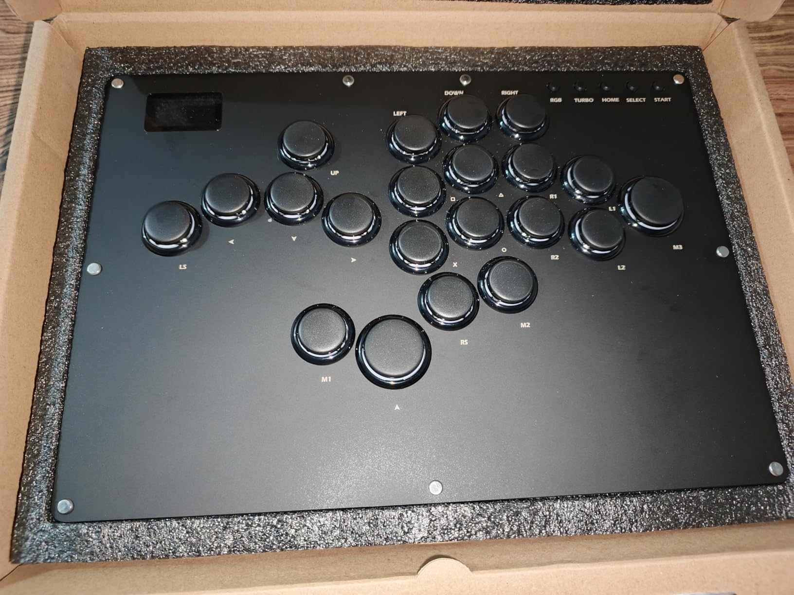 GuileKeys GK-18 Leverless Arcade Stick, All-Button Fight Controller with 18 Keys, RGB Lights, Hot-Swappable for PS5/PS4/PS3/PC/Switch, Arcade Fight Stick Black customer photo 2