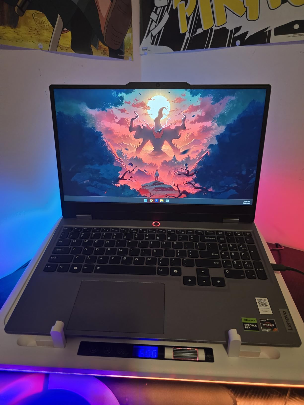 Lenovo LOQ 15.6 Gaming Laptop AMD Ryzen 7 8845HS Beat i9-13900H - RTX 4060-64GB DDR5 RAM -2TB PCIe SSD -Backlit Keyboard - FHD Display G-SYNC - Windows 11 - Computadora Gamer PC - HDMI Cable customer photo 1