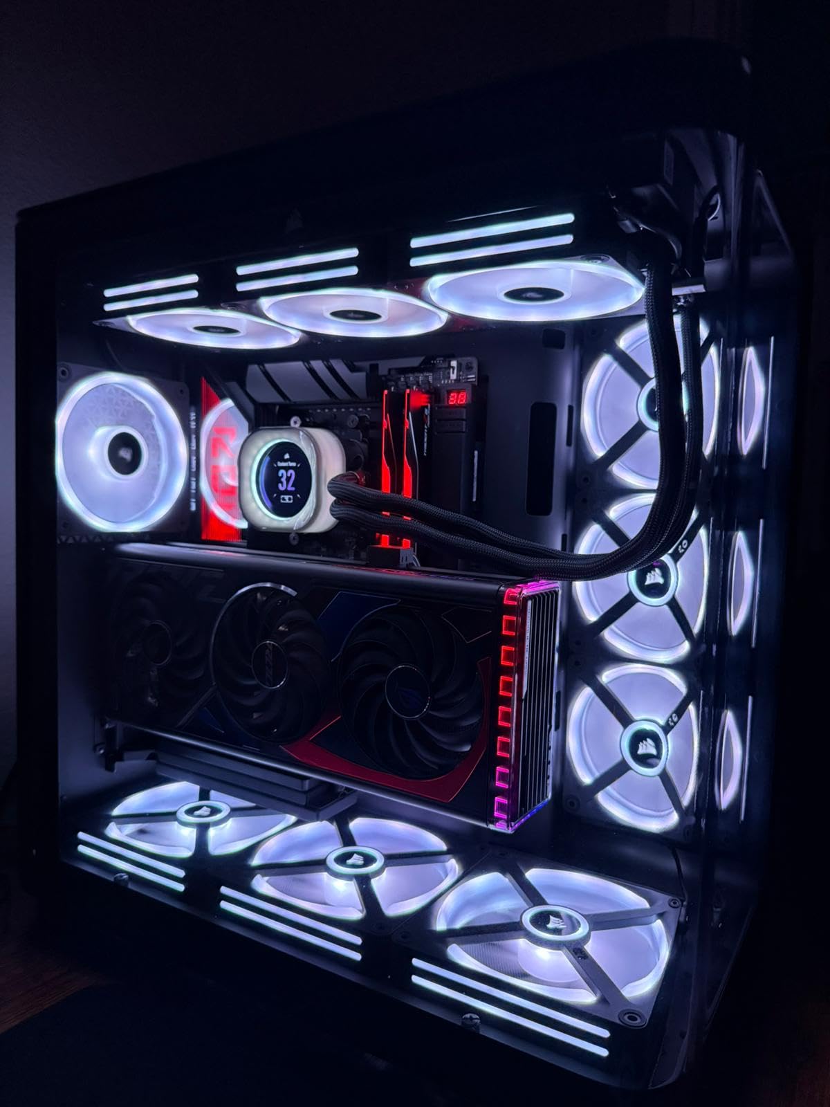 ASUS ROG Crosshair X870E Hero BTF AMD ATX Board with Hidden-Connector Design & high-Power GPU Slot for Clean Cable Management, 18+2+2 Power, DDR5, WiFi 7, 5X M.2, PCIe 5.0, USB4, Advanced AI PC Ready customer photo 2