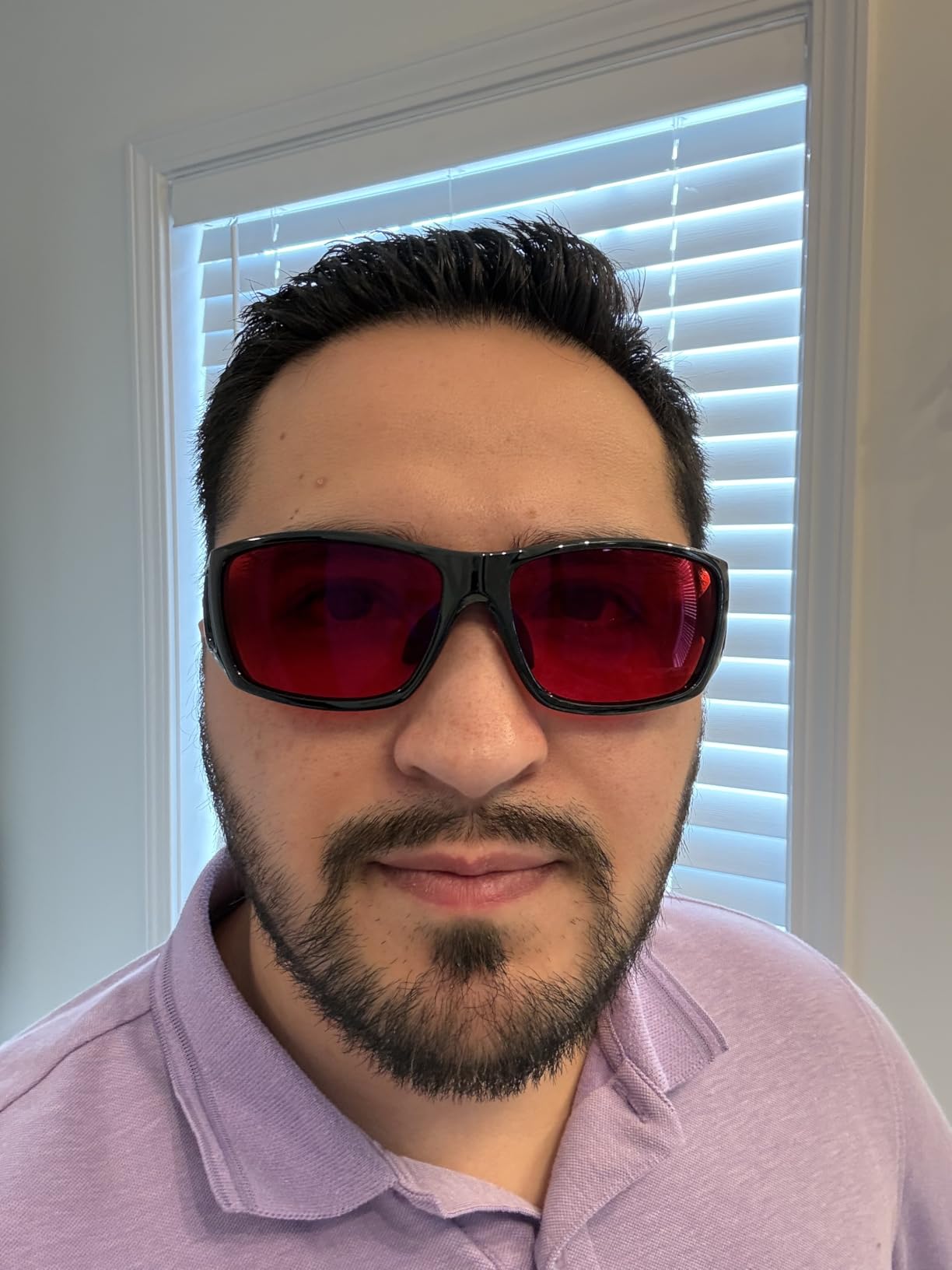 TIJN Sonia Sleep Glasses for Blue & Green Light Blocking, Wraparound Frame for Gaming Screen customer photo 1