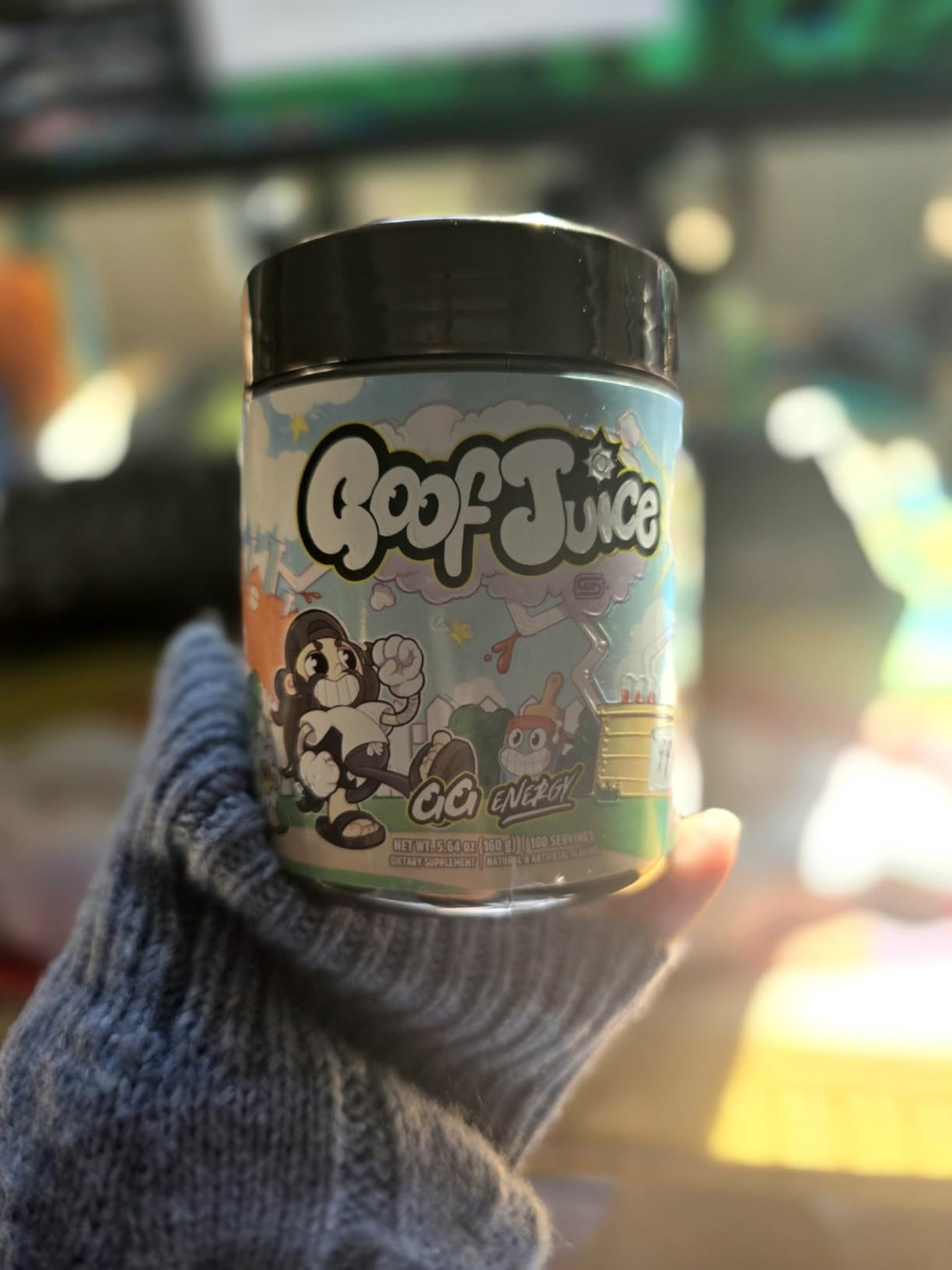 GG Energy - Goof Juice by MoistCr1TiKaL (100 Servings) - Keto Friendly Gaming Energy and Nootropic Blend, Sugar Free + Organic Caffeine + Vitamins + Immune Support, Powder Drink customer photo 1