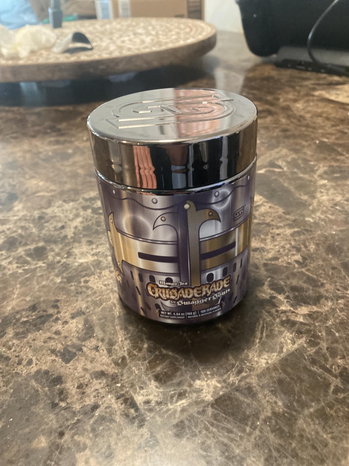 GG Energy - Crusaderade by SwaggerSouls (100 Servings) - Keto Friendly Gaming Energy and Nootropic Blend, Sugar Free + Organic Caffeine + Vitamins + Immune Support, Powder Drink customer photo 1