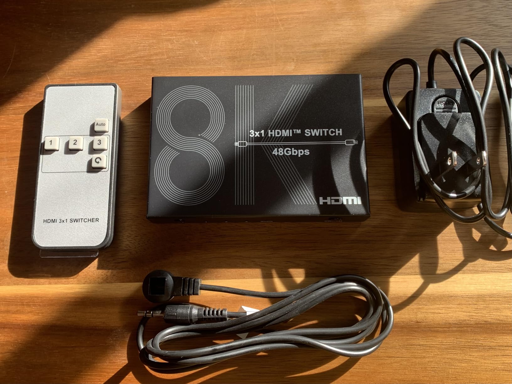 8K HDMI Switch 3 in 1 Out 4K@120Hz HDMI Switcher Support HDR10+, Dolby Vision, Dolby Atmos, VRR, ALLM, CEC customer photo 1