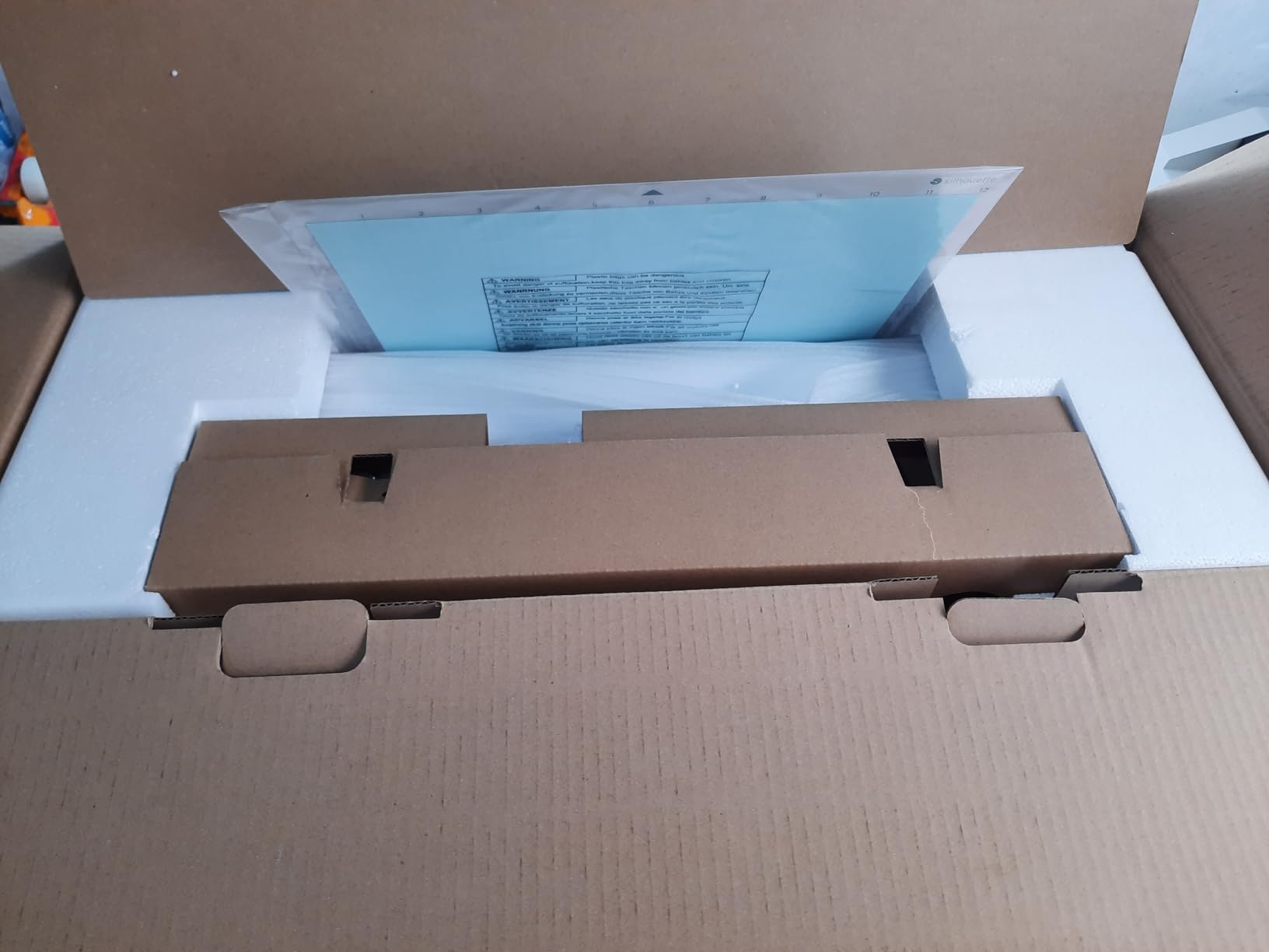 Silhouette America Cameo 5 Alpha (α) - Smart Cutting Machine for Print & Cut - Quiet Operation with AutoBlade, Studio Software, Cutting Mat- Vinyl, Paper & Fabric Compatible - Classic White customer photo 2