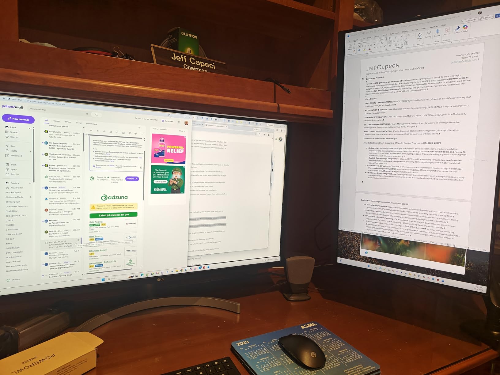 ErGear Single Monitor Arm, Fully Adjustable Monitor Mount for 13-34 Inch Screens, Fast Install Computer Monitor Stand with Tool-Free VESA Mount, Cable Management, Holds 19.8 lbs, Max VESA 100x100mm customer photo 1