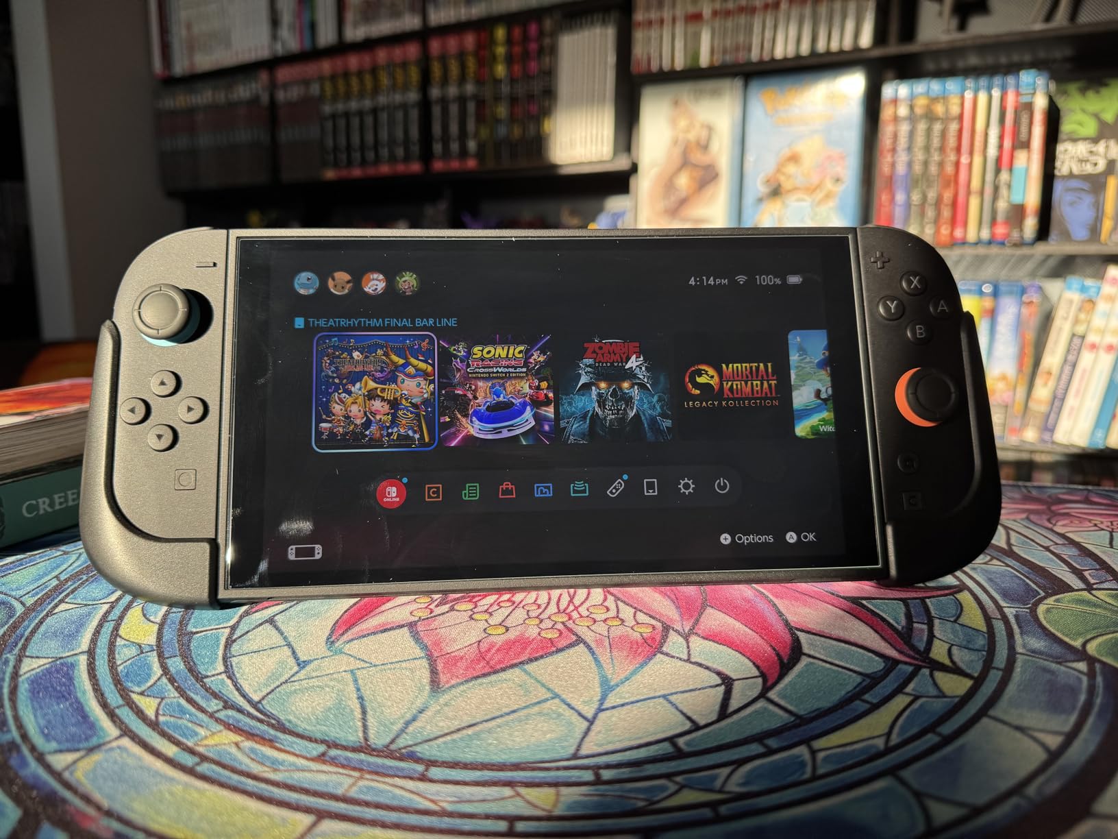 MystiForge Split Grips for Nintendo Switch 2 Joycon 2 - Ergonomic, Anti-Slip TPU, Quick Release & Lightweight customer photo 2