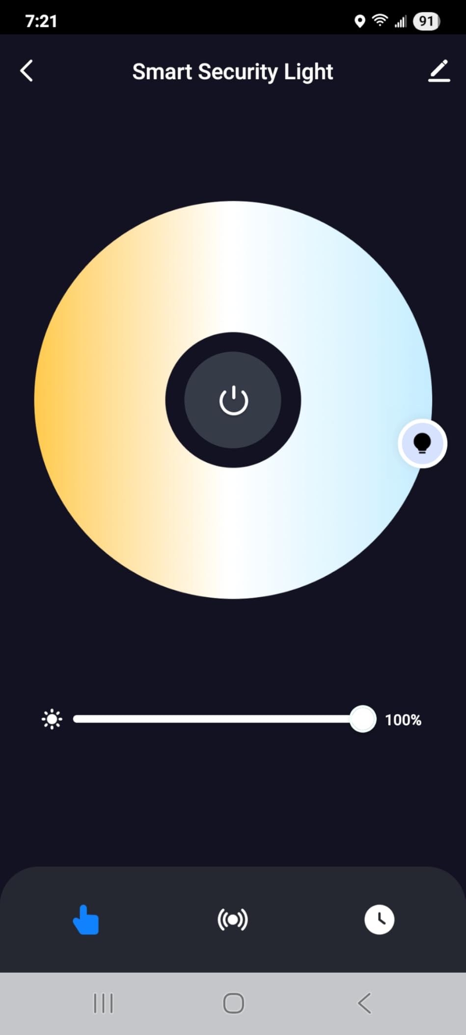 Onforu 65W Smart LED Security Lights Motion Sensor Light Outdoor, APP Control, Outdoor Motion Detector WiFi Alexa Flood Light 5500LM, 2500K-6500K, with Adjustable 3 Head, White customer photo 2