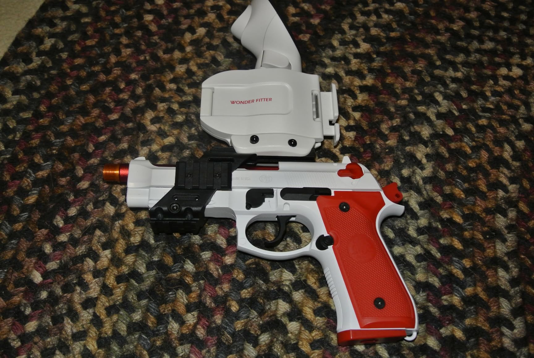 WonderFitter M9 VR Pistol Controller for Meta Quest 2/3/3S SteamVR HTC Vive PICO Realistic Shooting Simulator with Recoil Trigger Pull Detachable Magazine FPS Gun Accessory for Pavlov Onward Half-Life customer photo 2