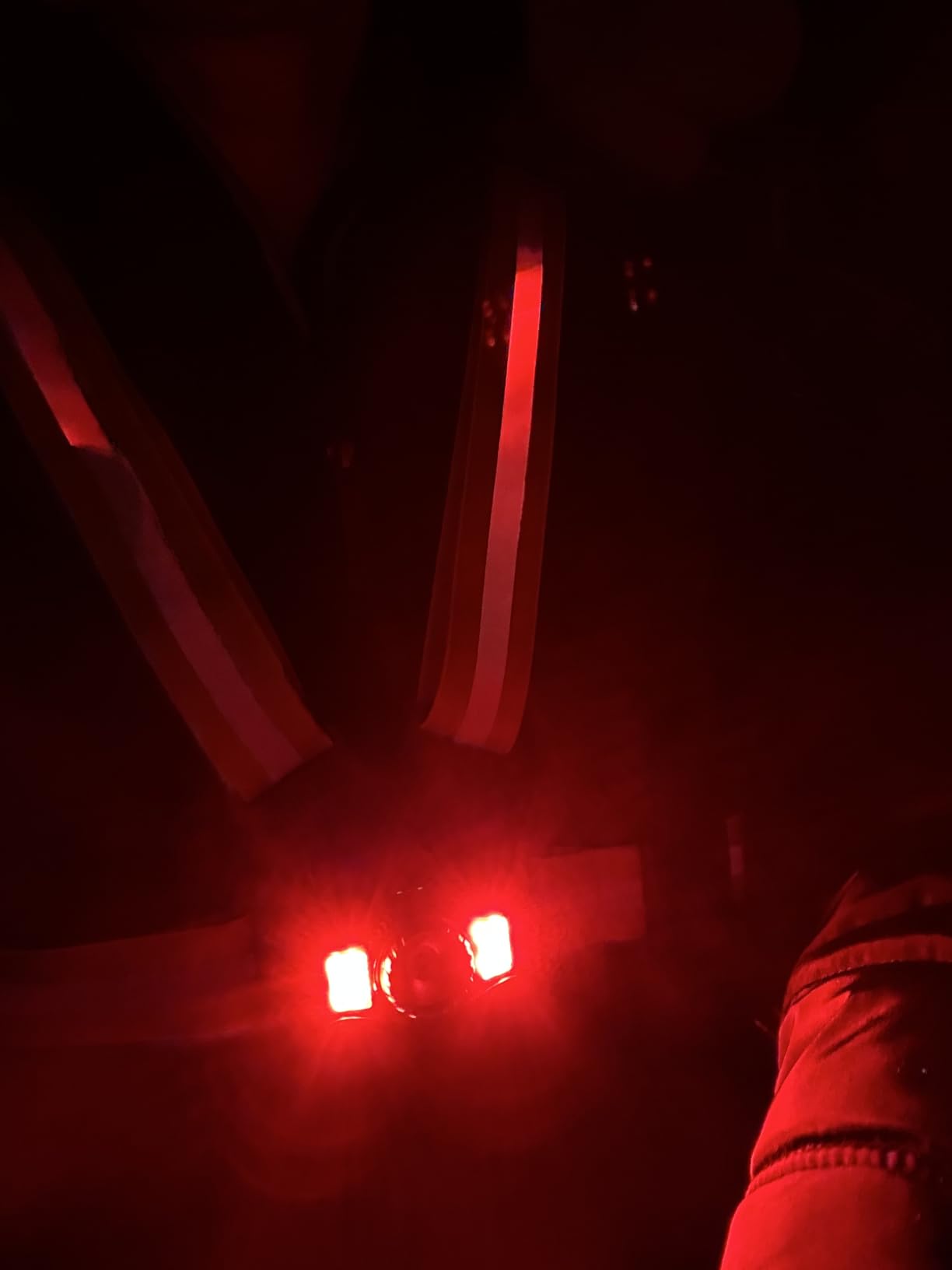 Running Lights for Runners, 500 Lumens High-Visibility Running Light with 45° Adjustable Beam & IPX4 Waterproof, Rechargeable Reflective Vest Gear for Night Walking/Jogging, 4-20Hrs Runtime customer photo 2