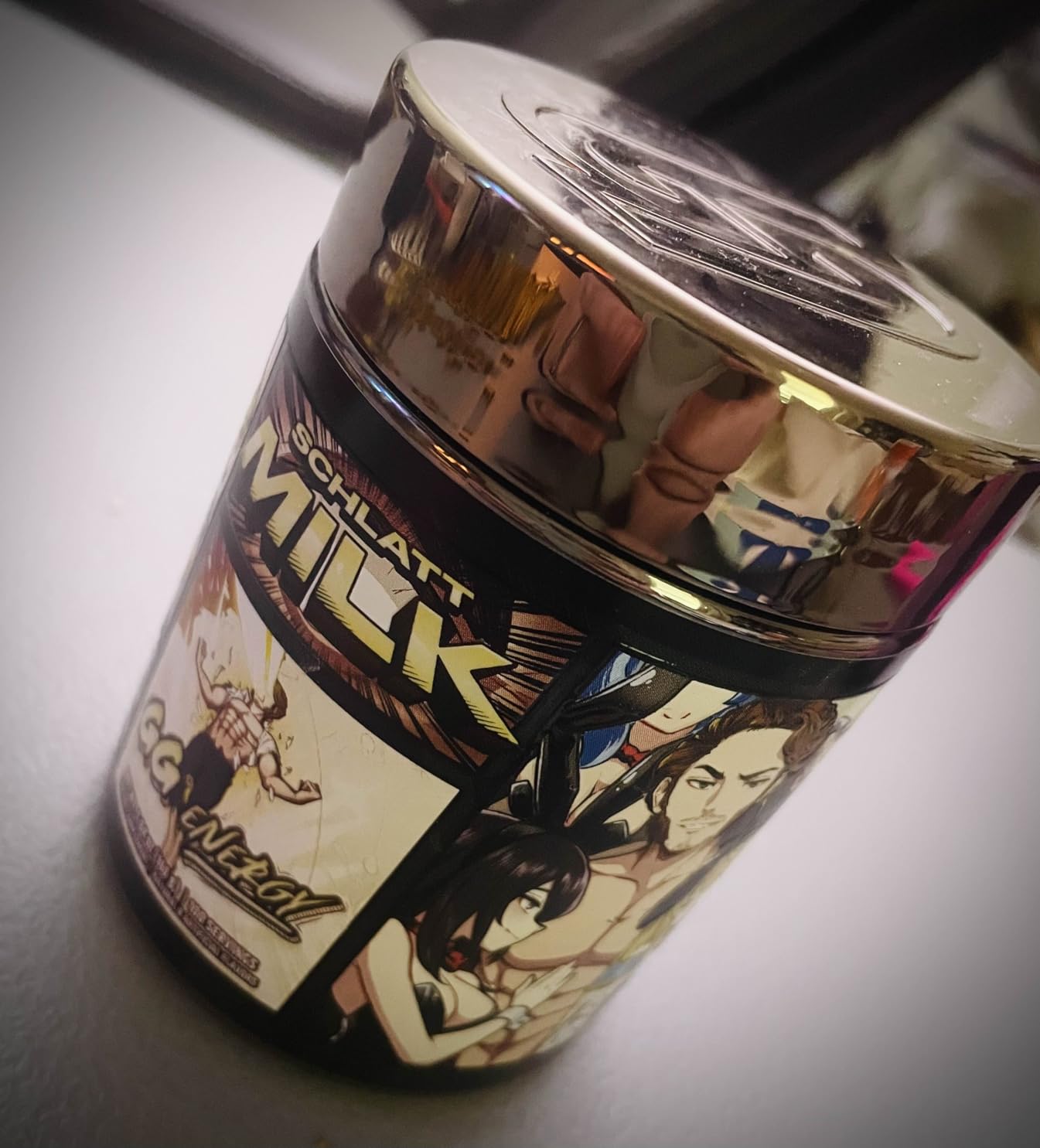 GG Energy - Schlatt Milk by jschlatt (100 Servings) - Keto Friendly Gaming Energy and Nootropic Blend, Sugar Free + Organic Caffeine + Vitamins + Immune Support, Powder Drink customer photo 1