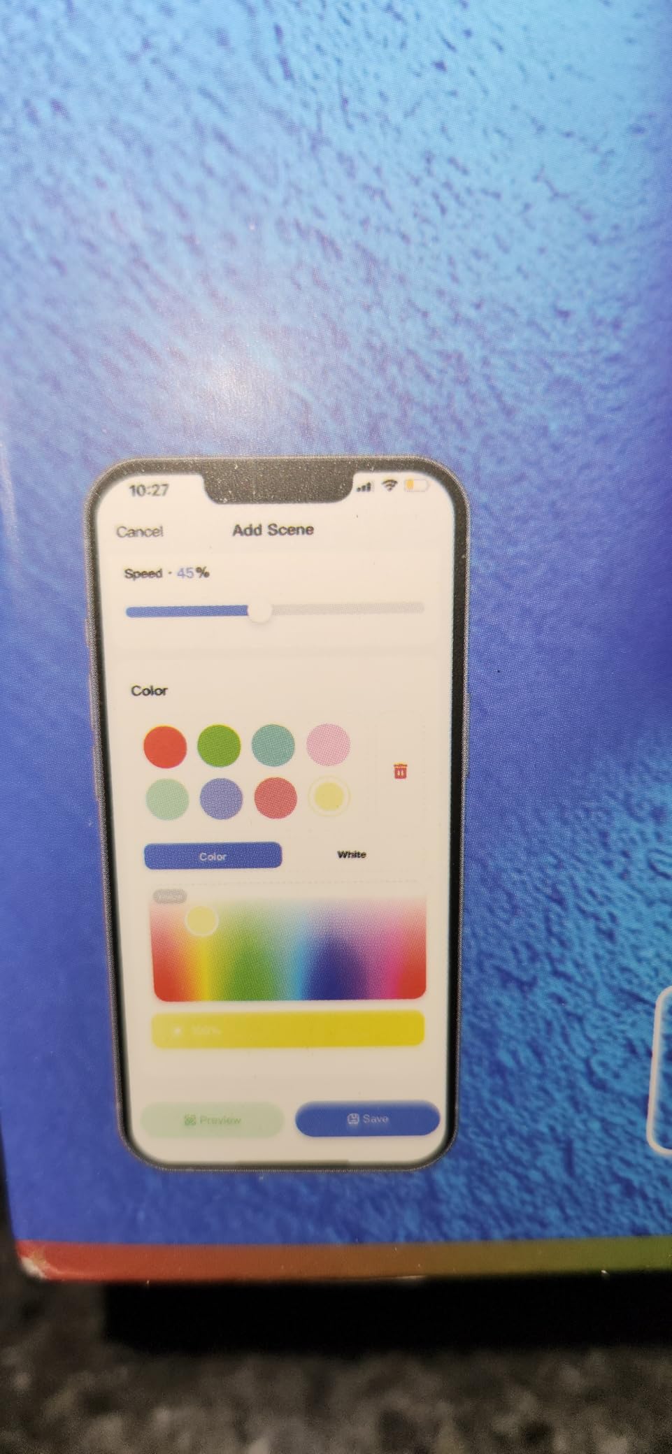 APPECK Smart RGBCW Outdoor Wall Lights 2 Pack, 1600LM High Brightness Color Changing LED Wall Sconce 12