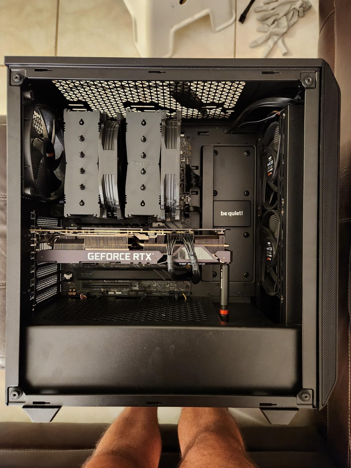 be quiet! Dark Power 14 1200W, ATX 3.1, 80 Plus Titanium, Modular Power Supply, Active and semi-Passive Cooling, PCIe 5.1, PCIe 5.0 and PCIe 4.0 Graphics Cards, 12V-2x6 Cable Included, Silent Wings customer photo 2