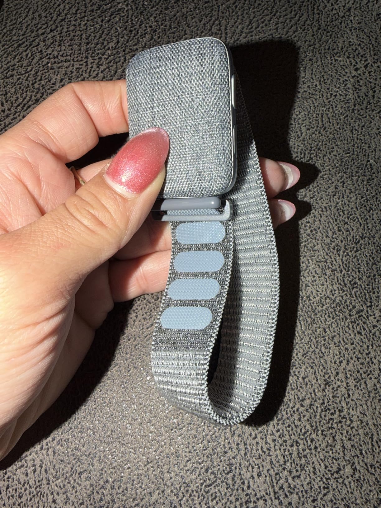 REACHER Vibrating Alarm Clock Watch for Heavy Sleepers - Silent Wake-Up Wristband That Won't Wake Teammates customer photo 1