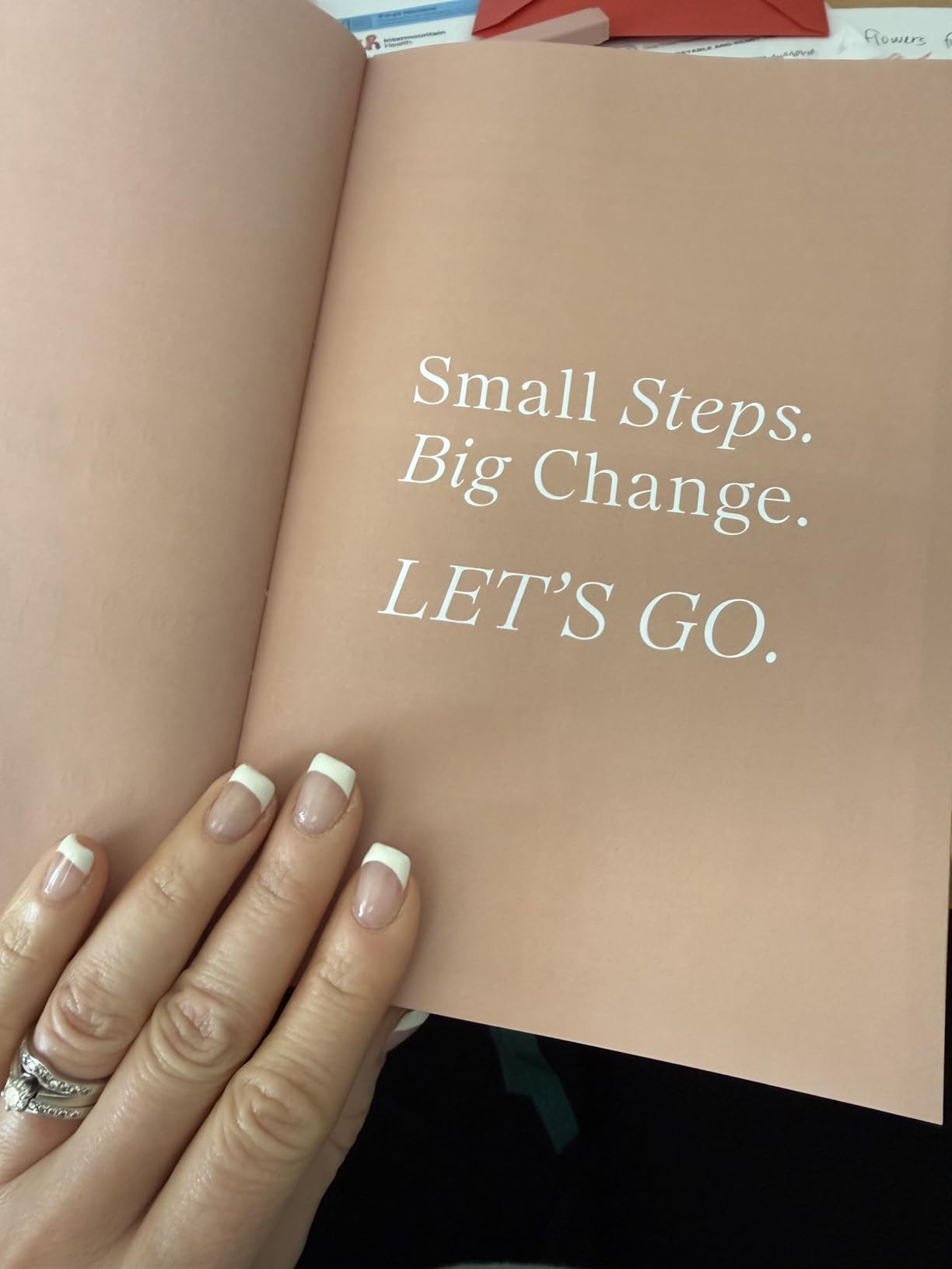 Paper & Progress Wellness Journal - 12-Week Fitness & Self Care Journal for Women | Daily Habit Tracker, Meal Planner, Workout Log, Weekly Reflections & Mindset Coaching Prompts customer photo 2