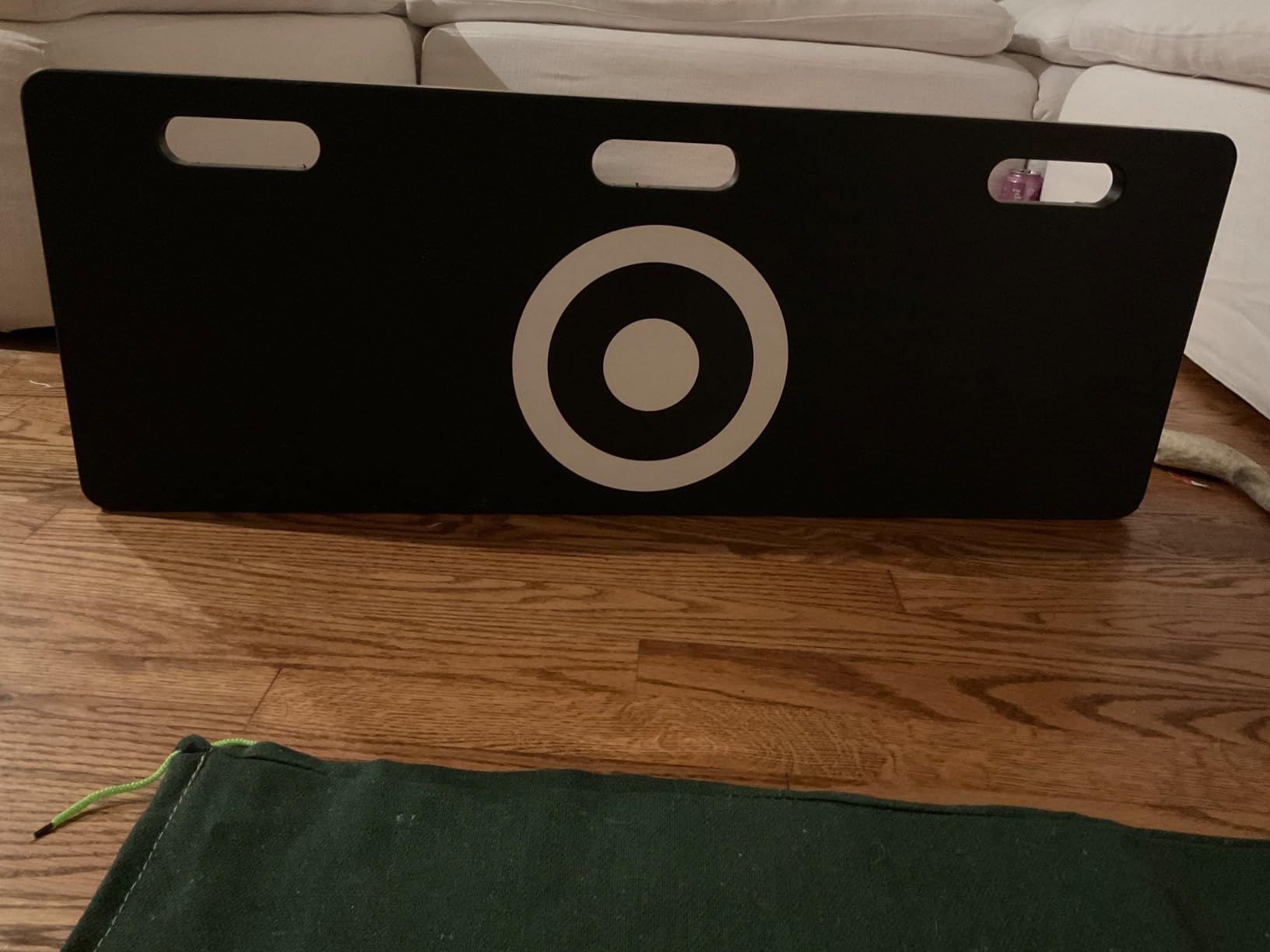 Soccer Rebounder Board Soccer Wall Kick Back Trainer with 2 Rebound Angles for Ball Passing and Bounce Back Training customer photo 1