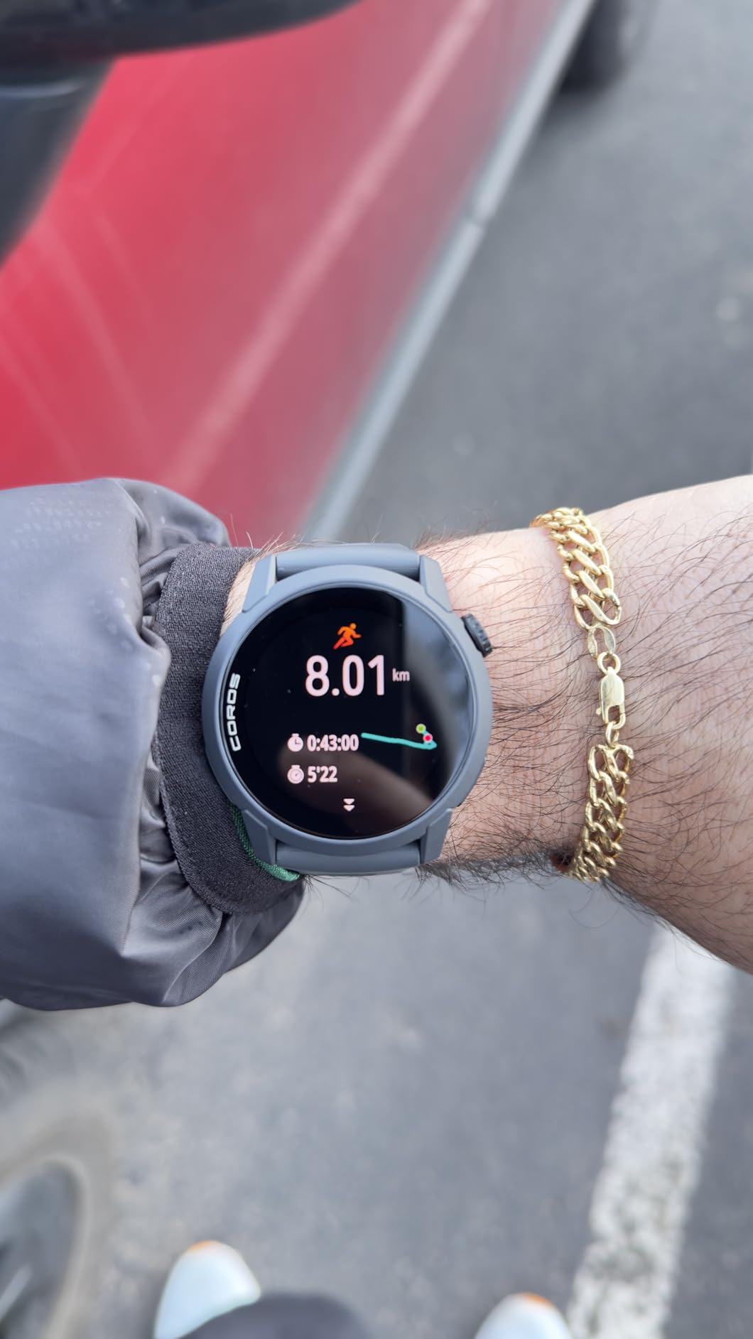 COROS PACE 4 Ultralight Sport GPS Watch for Run - Black Silicone, Standard | 1.2