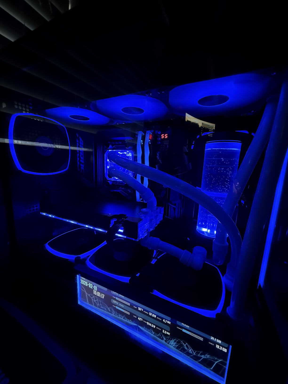 Copper GPU Water Cooling Block GPU Waterblock for Asus TUF Gaming GeForce RTX 5090 D 32GB GDDR7 customer photo 1