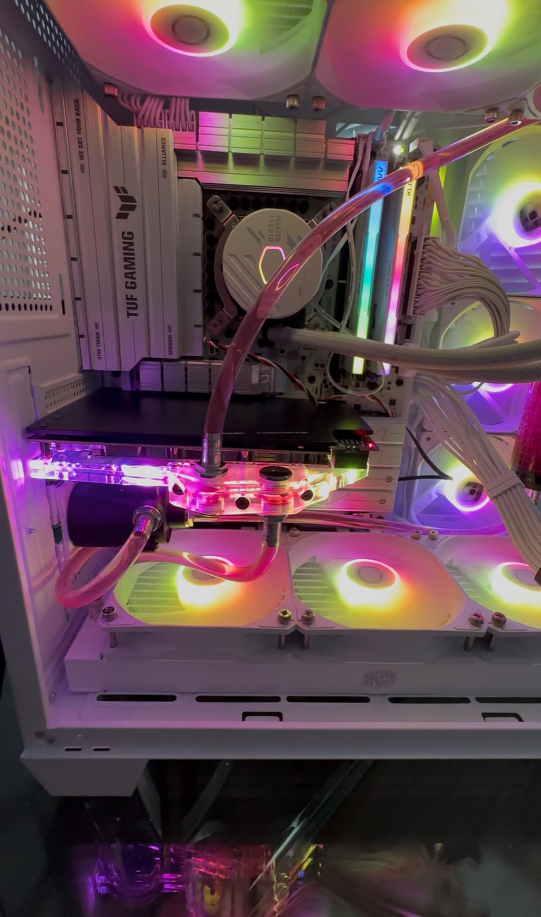 Copper GPU Water Cooling Block GPU Waterblock for Asus TUF Gaming GeForce RTX 5090 D 32GB GDDR7 customer photo 2