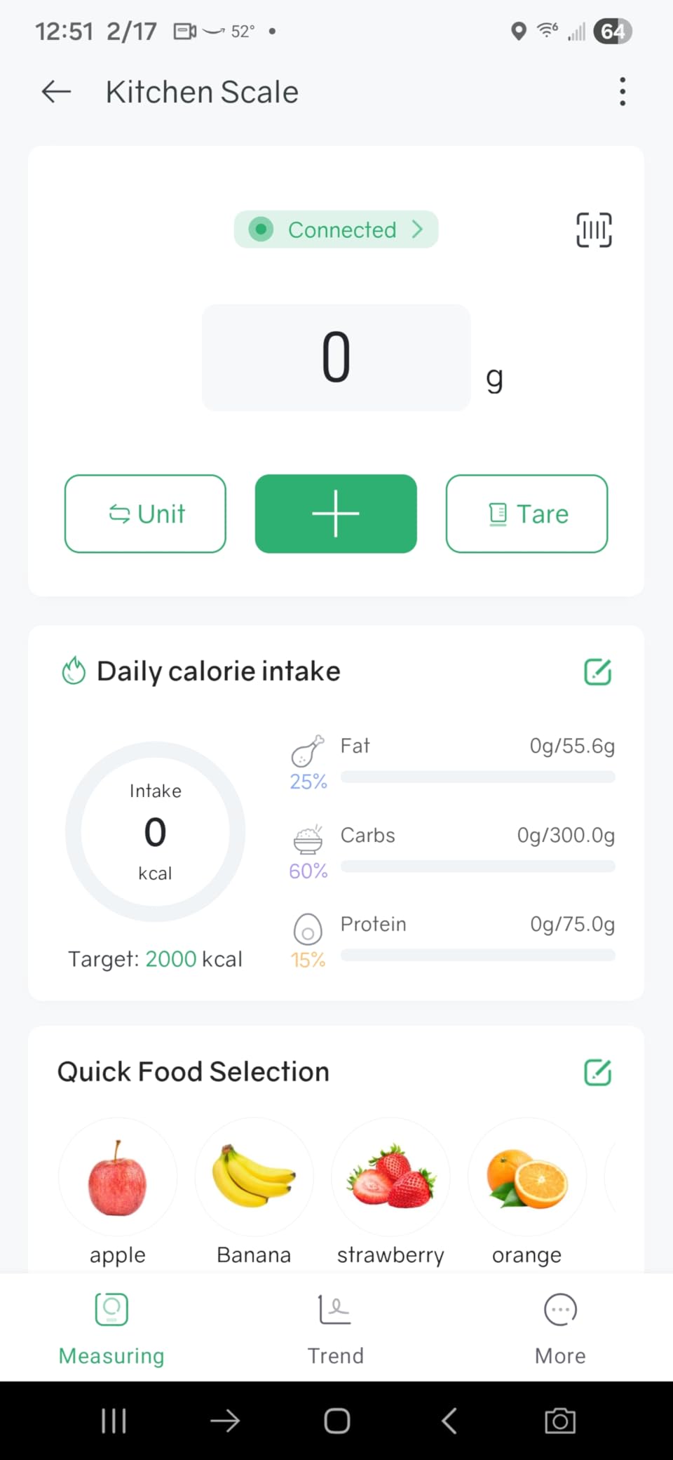 Atogou Smart Food Kitchen Scale with Nutrition Calculator, Color Display & Free App, Precise Portion Control, Calorie & Macro Tracking for Weight Loss & Meal Prep Black customer photo 1