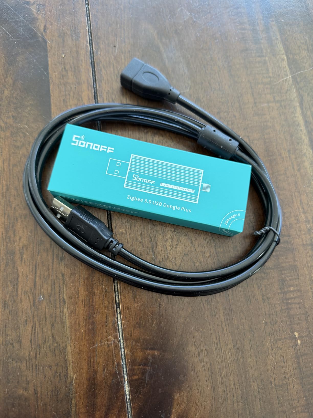 Zigbee 3.0 USB Dongle Plus-E (ZBDongle-E) Kit with 1.5m Shielded Extension Cable | Solves USB 3.0 Interference | EFR32MG21 Coordinator +20dBm for Home Assistant (ZHA), Zigbee2MQTT & Local Hub customer photo 1