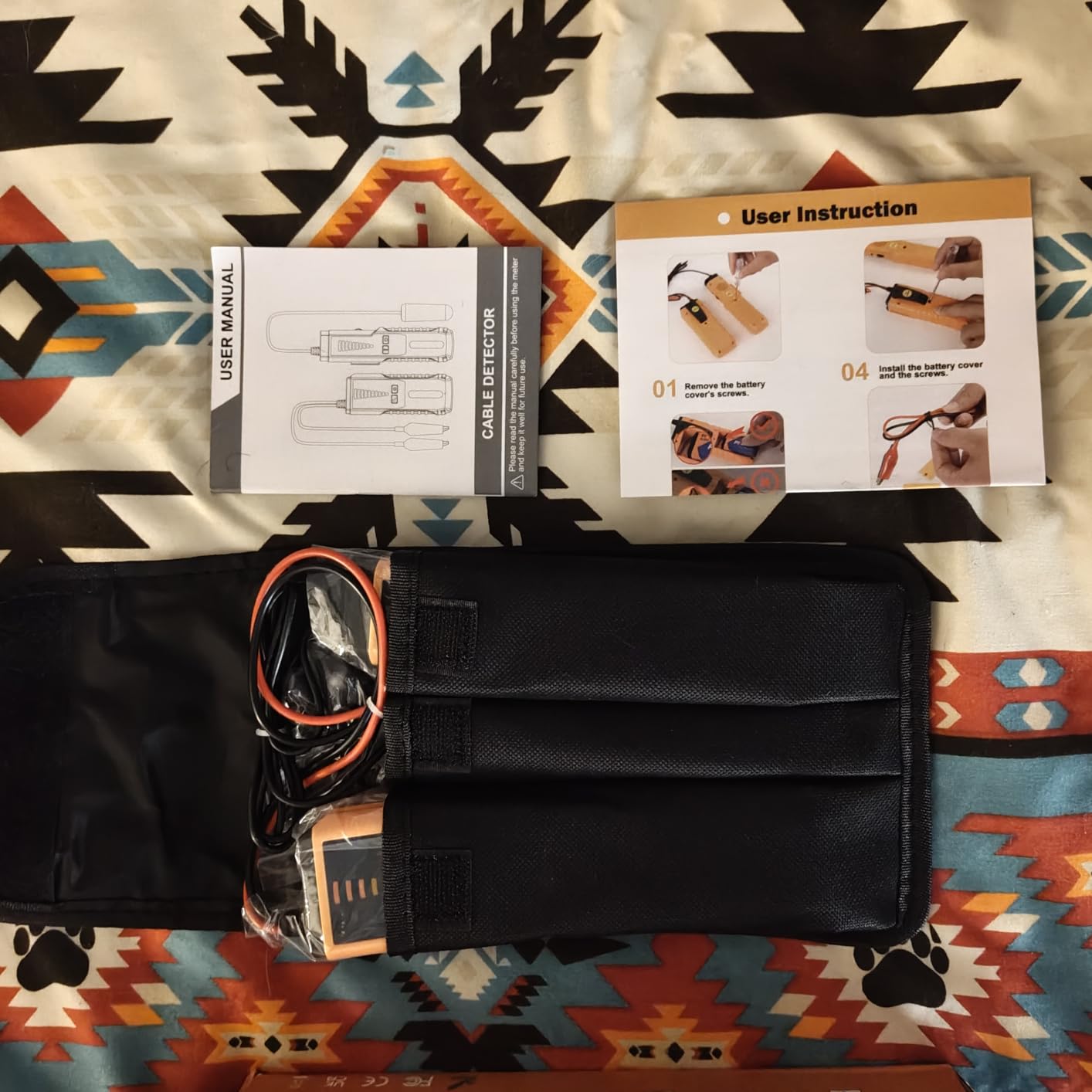 Underground Wire Locator, VXSCAN F04 Cable Locator with Earphone, Buried Wire Locators for Dog Fence Cables, Wire Locator Electrical for Detecting Cable Breaks, Irrigation Control Wires customer photo 1