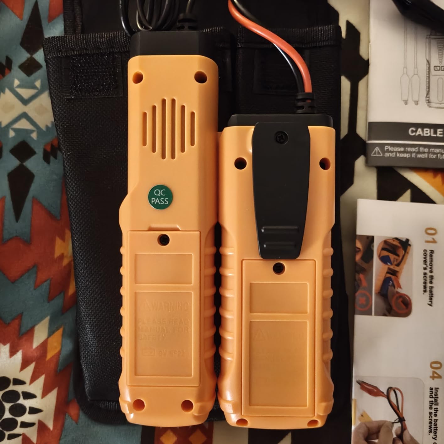 Underground Wire Locator, VXSCAN F04 Cable Locator with Earphone, Buried Wire Locators for Dog Fence Cables, Wire Locator Electrical for Detecting Cable Breaks, Irrigation Control Wires customer photo 2