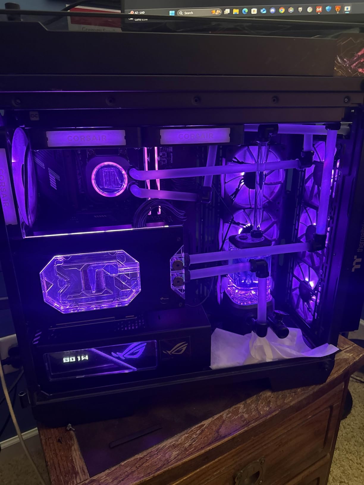 Copper GPU Water Cooling Block GPU Waterblock for MSI RTX 5090 D Ventus 3X OC 32G, for MSI RTX 5090 D Ventus 3X 32G customer photo 2