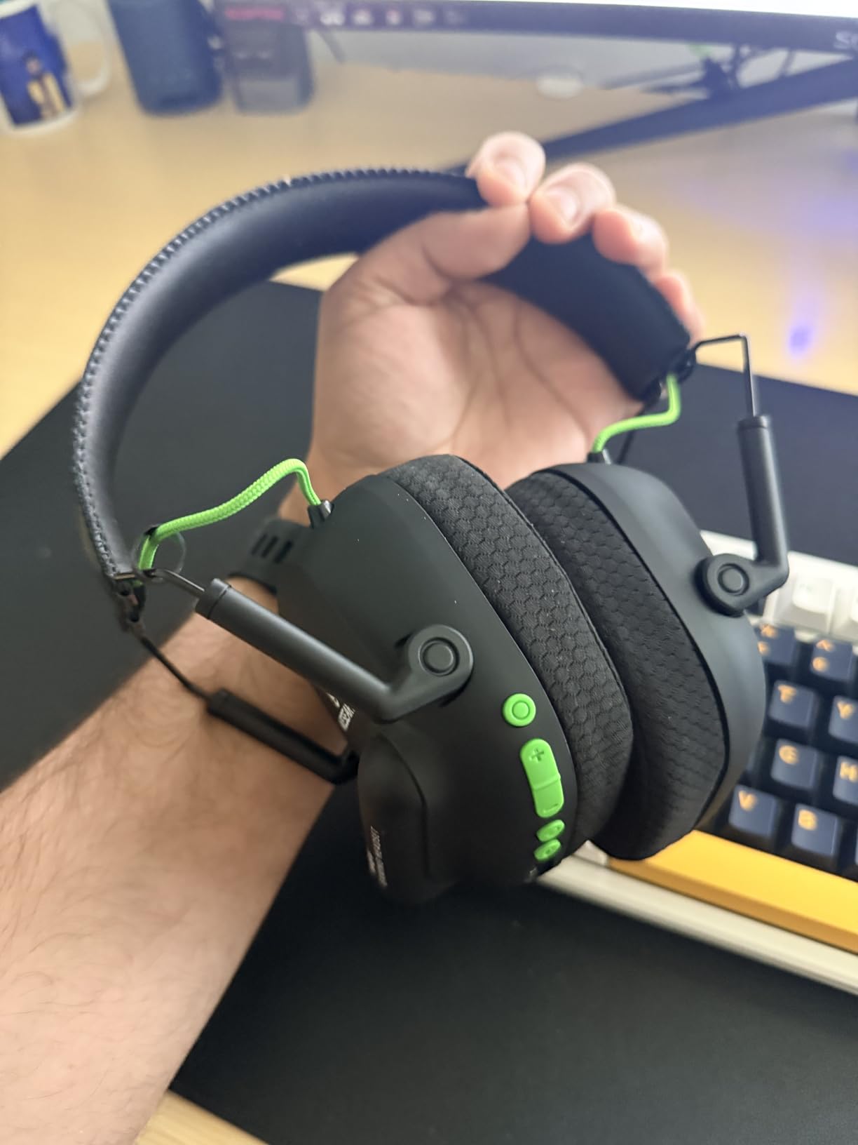 2.4GHz Wireless Gaming Headset for PC, PS5, PS4, Switch & Mac, Dual-Mode Gaming Headphones with Bluetooth 5.4, Ultra-Low Latency, ENC Noise-Reducing Mic, 3D Stereo Sound, Up to 45H Battery customer photo 1