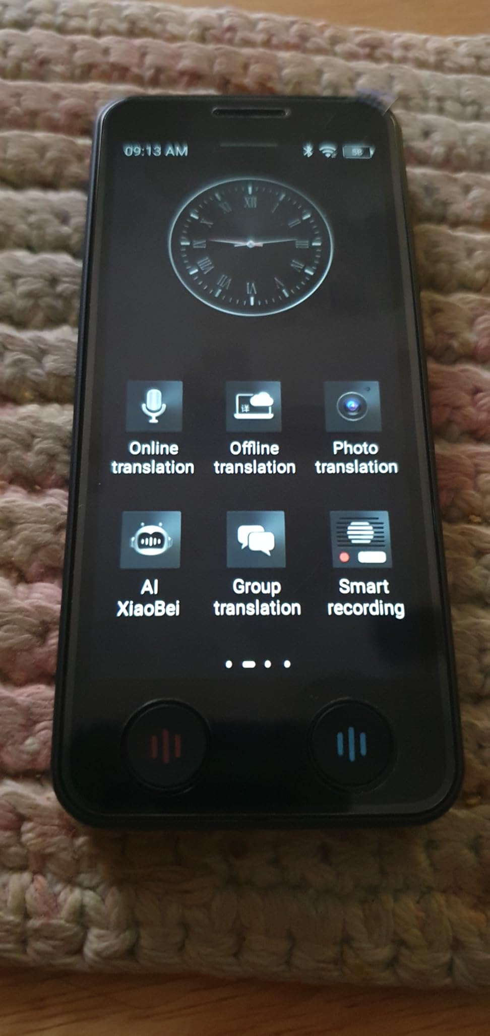 AI Language Translator Device, 2026 Upgraded VORMOR Translator No WiFi Needed, Support ChatGPT, Instant Two-Way 150 Languages Translation, Offline/Photo Translation for Business Travel customer photo 1