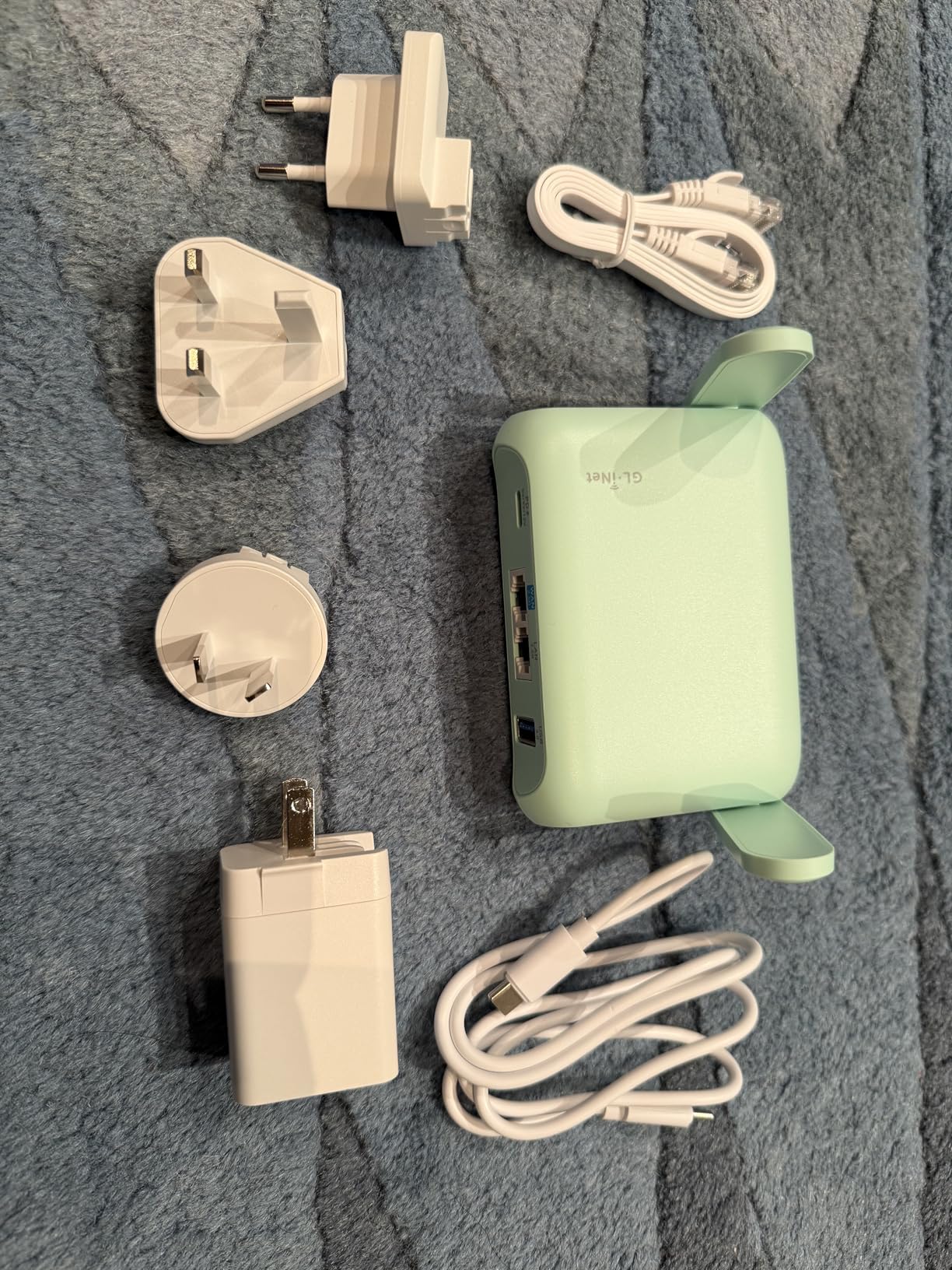 GL.iNet GL-MT3600BE (Beryl 7) Portable Travel Router, Pocket Wi-Fi 7 Wireless 2.5G Router, Mini Portable VPN Routers WiFi for Car, Travel, Public Computer Routers, Business, Mobile/RV/Cruise/Plane customer photo 2