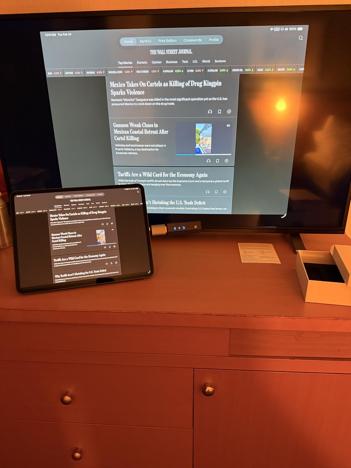 2026 Upgraded Wireless HDMI Transmitter and Receiver 328FT/100M, 4K Decode & 1080P 60Hz Zero Latency, 5G/2.4G Dual Band,Wireless HDMI Extender Display for Video/Audio to Monitor from Laptop/TV Box customer photo 1