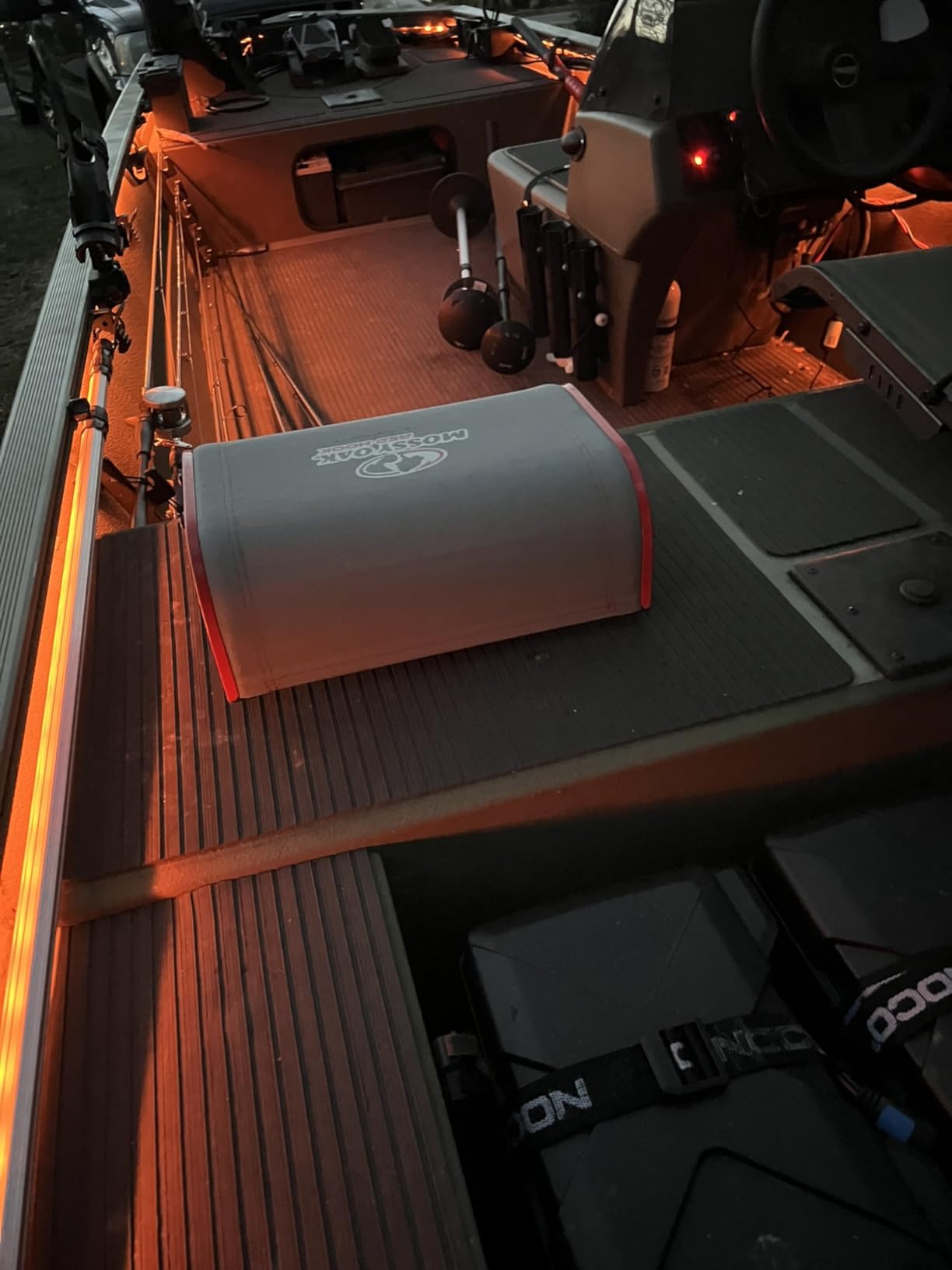 50FT Boat Lights LED Waterproof, 12V Marine Light Strip for Boat, RGB Marine LED Strip 12V with App & Remote for Pontoon Interior and Exterior, Night Fishing Lighting for Jon, Yacht, Kayak, Deck customer photo 1