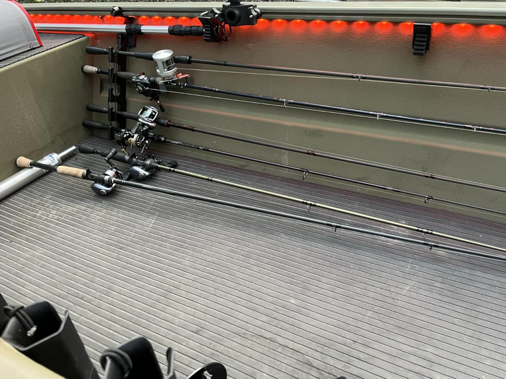 50FT Boat Lights LED Waterproof, 12V Marine Light Strip for Boat, RGB Marine LED Strip 12V with App & Remote for Pontoon Interior and Exterior, Night Fishing Lighting for Jon, Yacht, Kayak, Deck customer photo 2