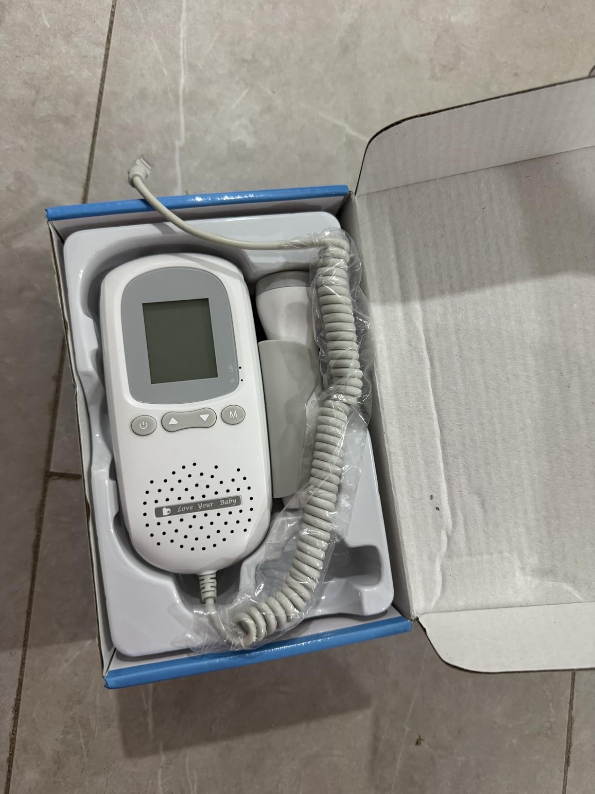 Multi DOPPLEX II/FETAL DOPPLEX II, Ultrasonic Fetal Doppler, OTC, Detect & Display Fetal Heart Rate, FDA Certification customer photo 2