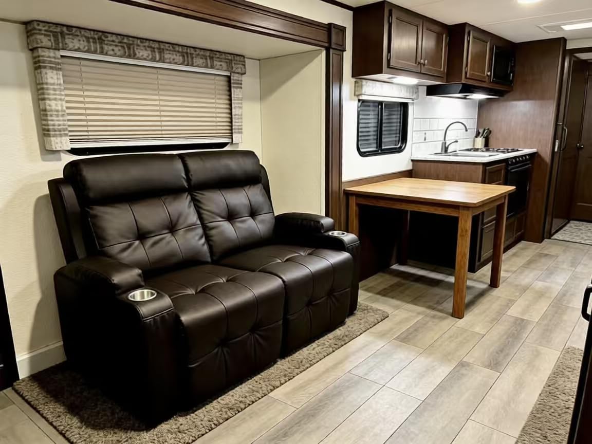 Reclining Loveseat, 55.1