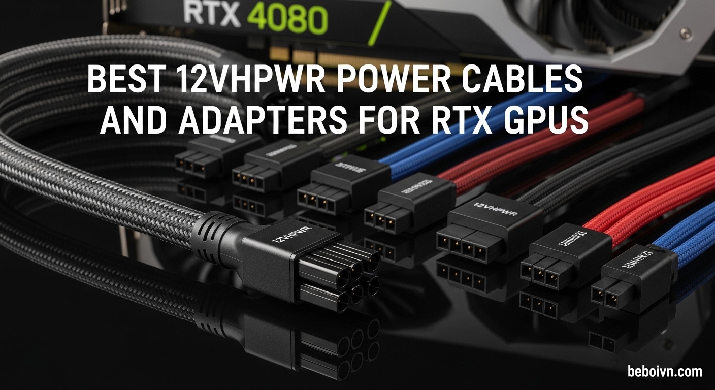 Best 12VHPWR Power Cables and Adapters for RTX GPUs