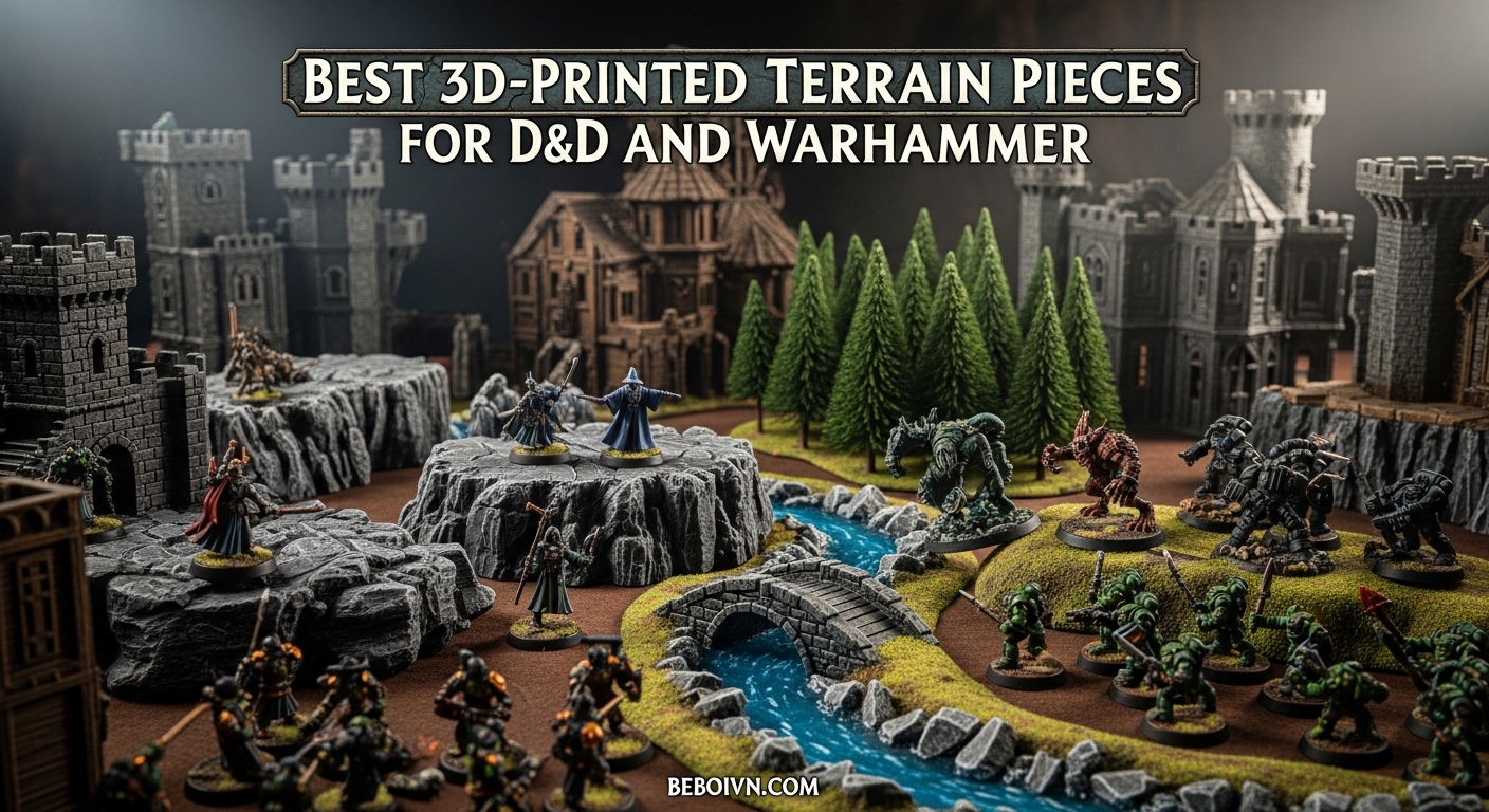 Best 3D-Printed Terrain Pieces for D&D and Warhammer