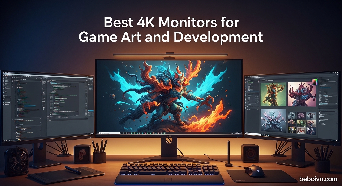 Best 4K Monitors for Game Art and Development