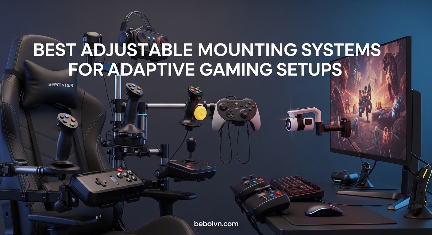 Best Adjustable Mounting Systems for Adaptive Gaming Setups