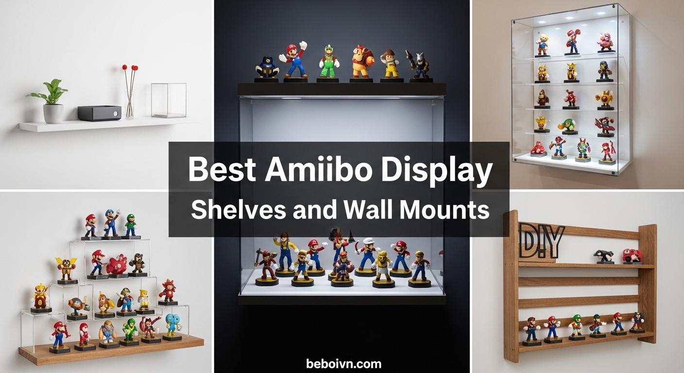 Best Amiibo Display Shelves and Wall Mounts