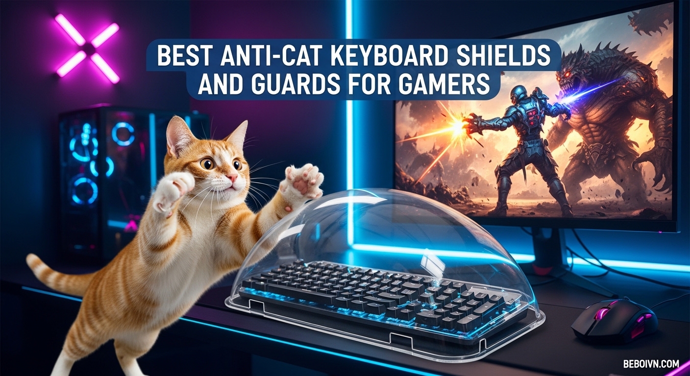 Best Anti-Cat Keyboard Shields and Guards for Gamers